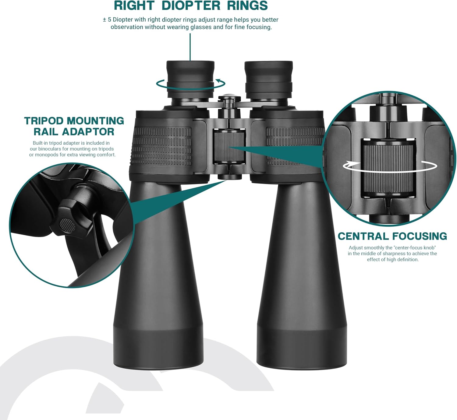 Binocolo Astronomico 15x70mm per Adulti - immagine 5
