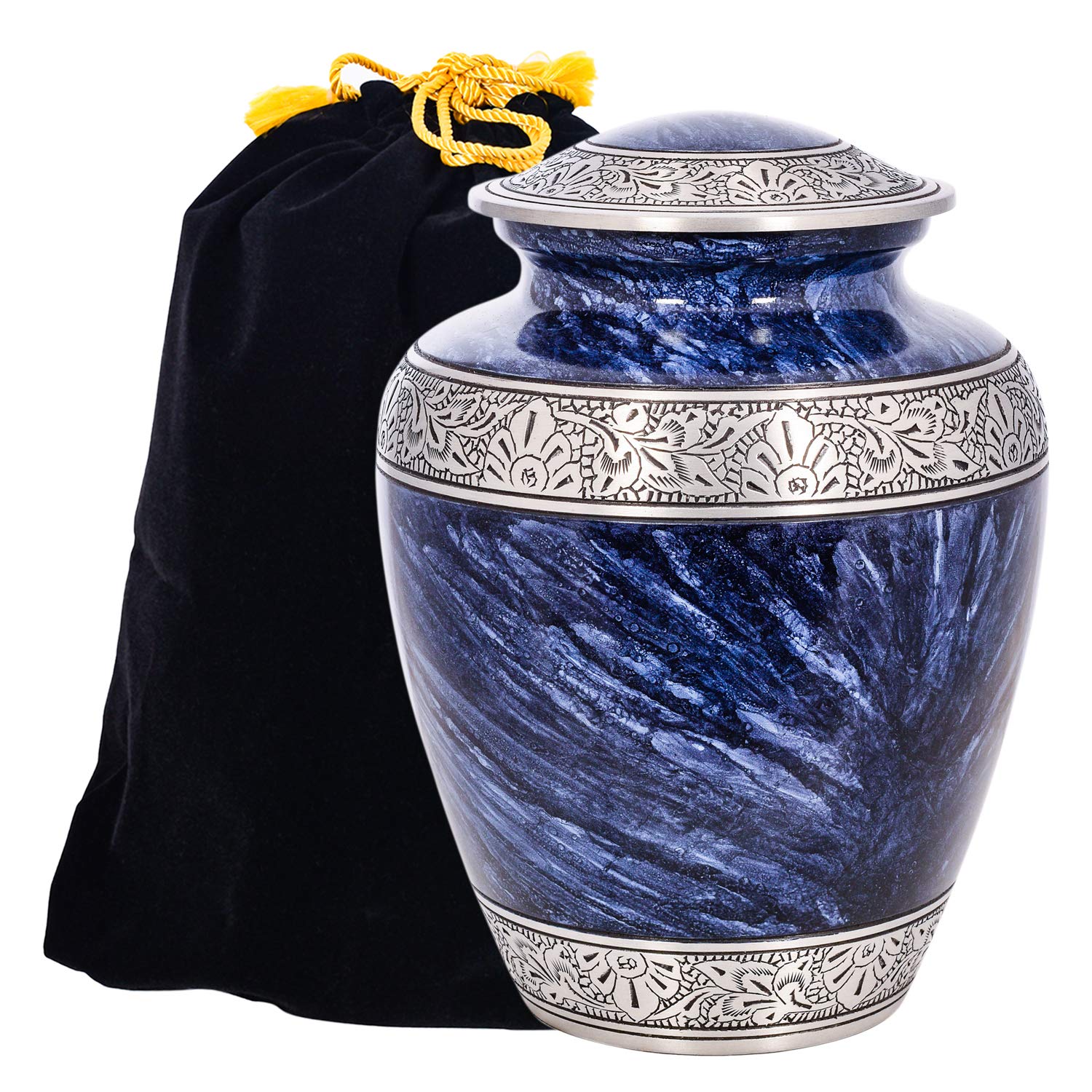 Urna Cineraria per Ceneri Umane by Divit Shilp, Royal Blue