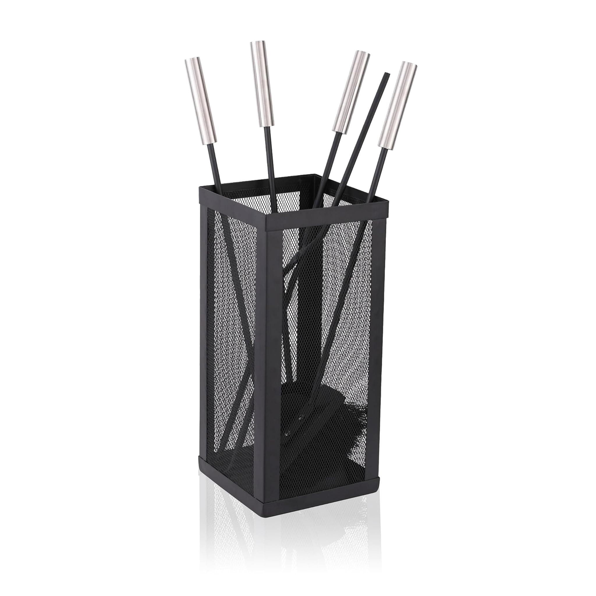 Relaxdays Set 5 Accessori per Camino 35x16x16 cm