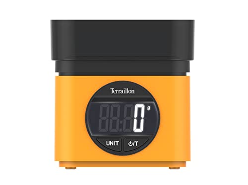 Terraillon BA22 Mitico Giallo - Bilancia da Cucina Elettronica