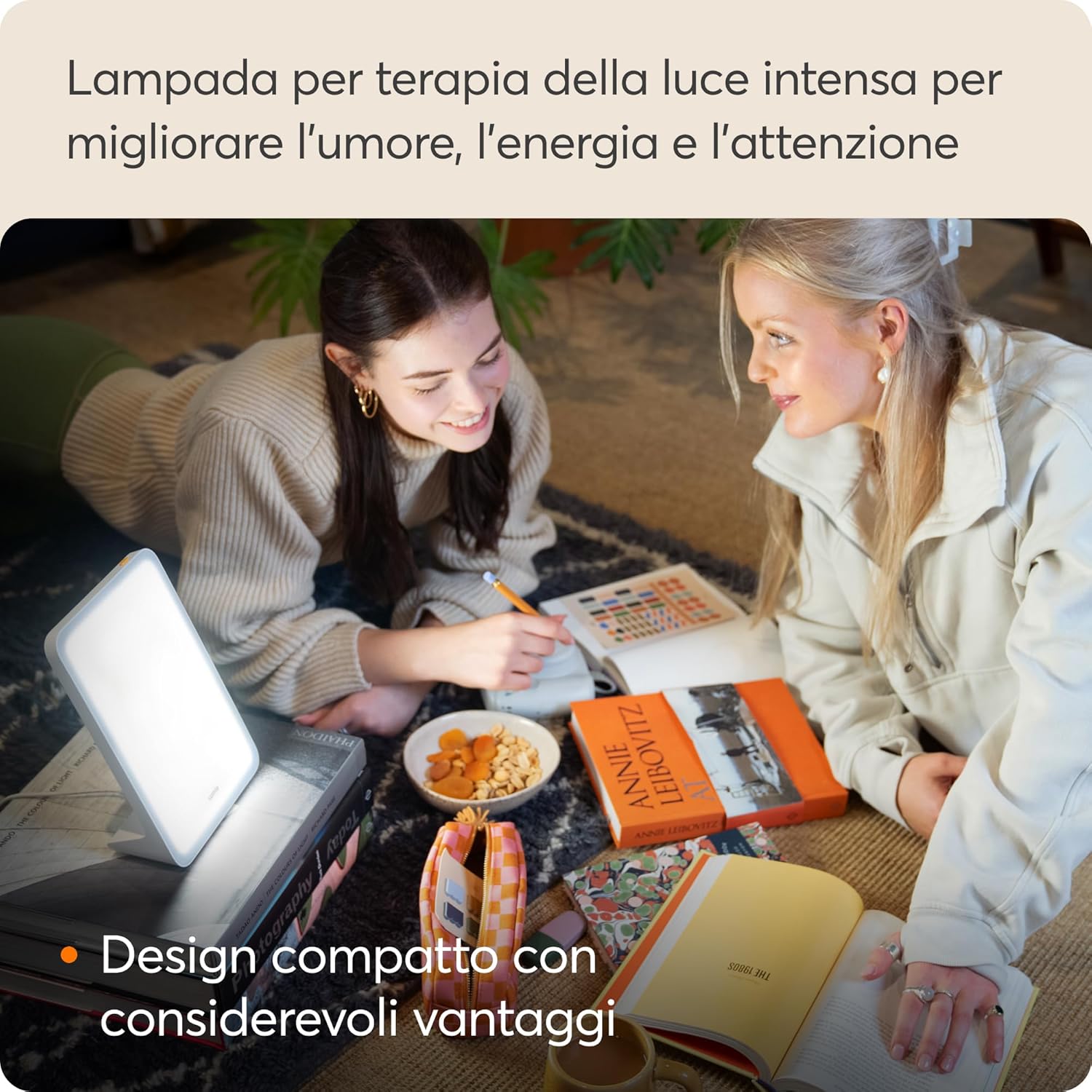 Lumie Mini Lampada Compatta per Terapia della Luce - immagine 2