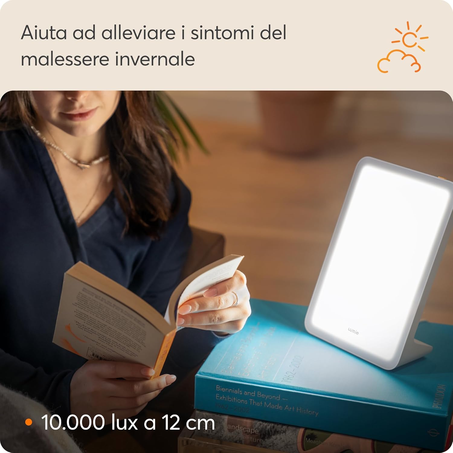 Lumie Mini Lampada Compatta per Terapia della Luce - immagine 4