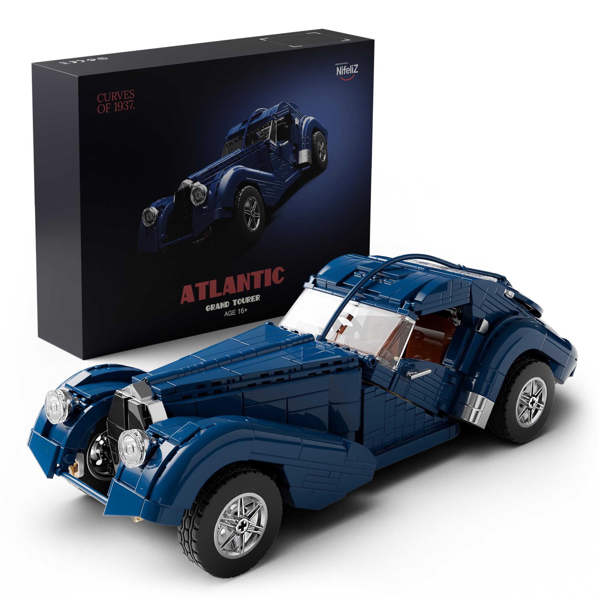 Nifeliz Atlantic - Set Costruzione Auto Sportiva 1:14