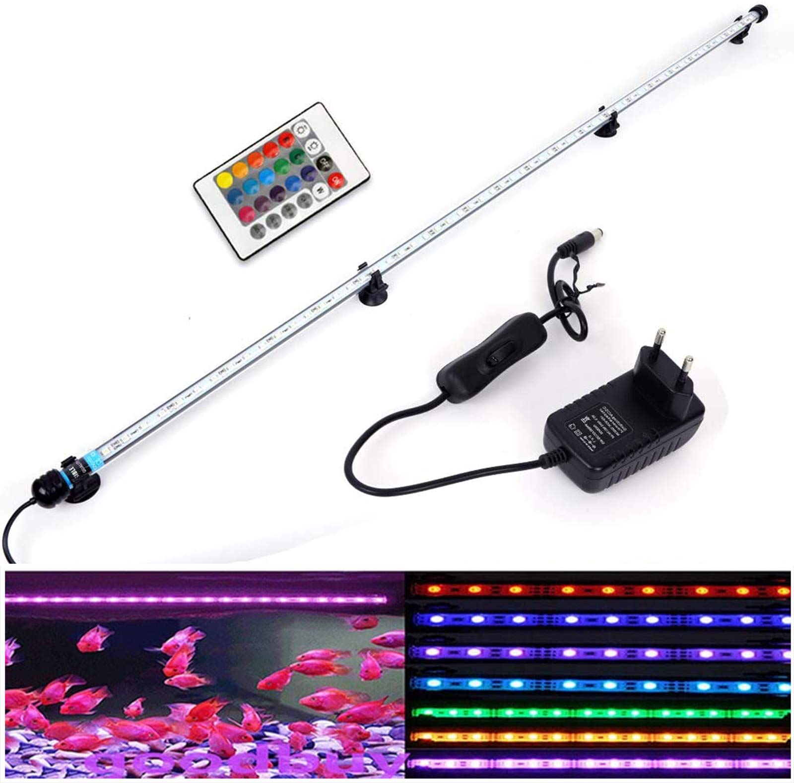 SolarNovo LED Illuminazione Acquario Subacquea RGB