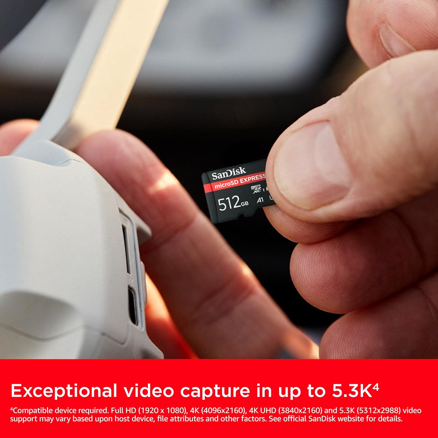 Sandisk Scheda microSD Express da 512 GB - immagine 6