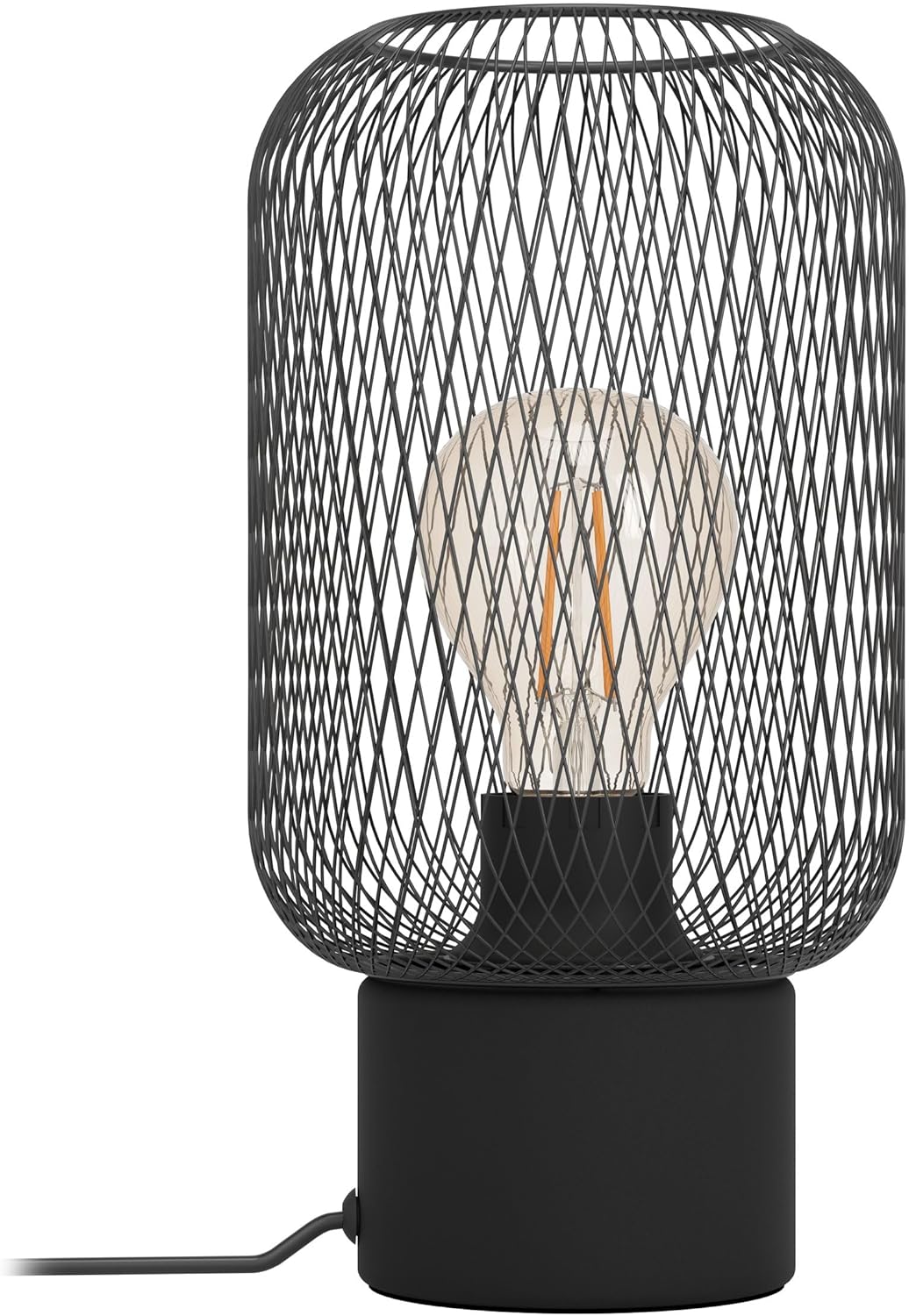 Eglo LB19 Lampada da Tavolo, E27. Nero - immagine 2