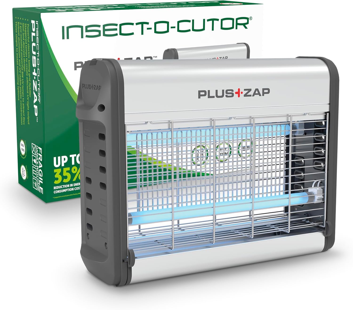 Insect-o-cutor PlusZap - Distruggimosche Elettrico 16W