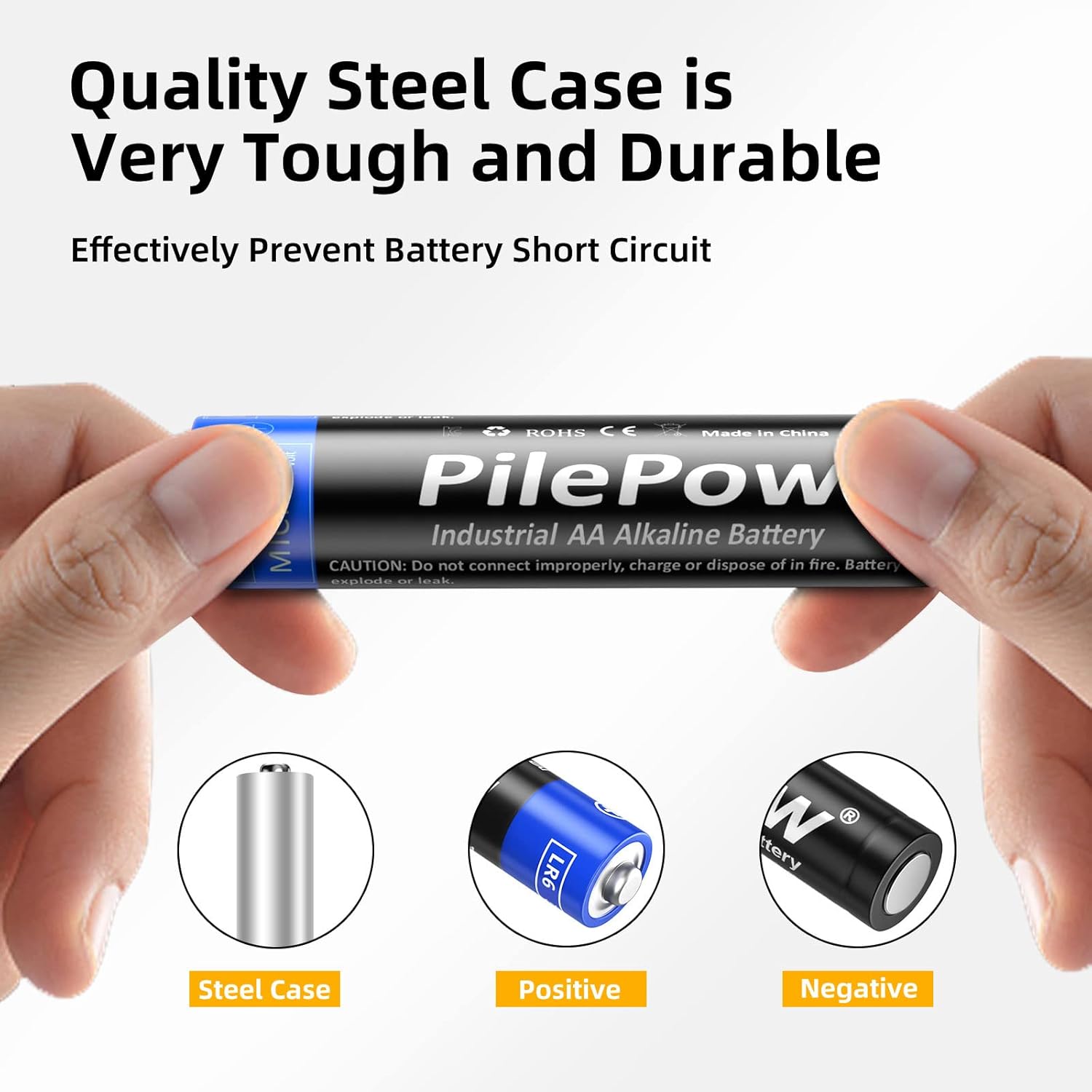 Batterie Alcaline AA 1,5 Volt LR6 (42 Pezzi) - immagine 4