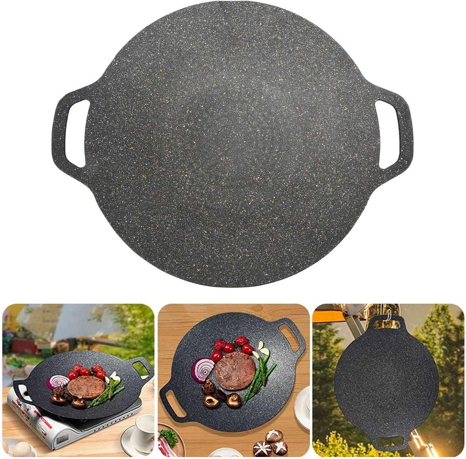 Dpofirs Padella per Griglia Coreana 38cm - immagine 2