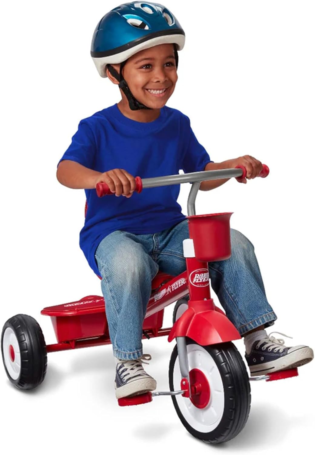 Radio Flyer 4-in-1 Stroll 'N Trike, Red - immagine 6