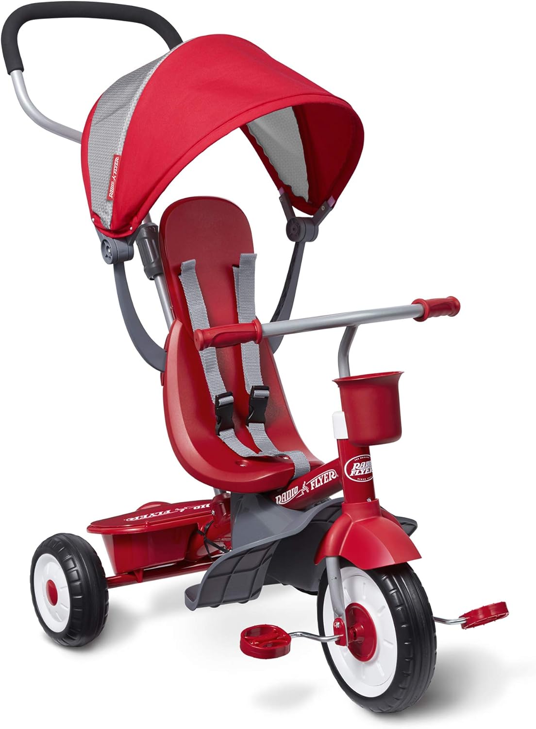 Radio Flyer 4-in-1 Stroll 'N Trike, Red - immagine 8