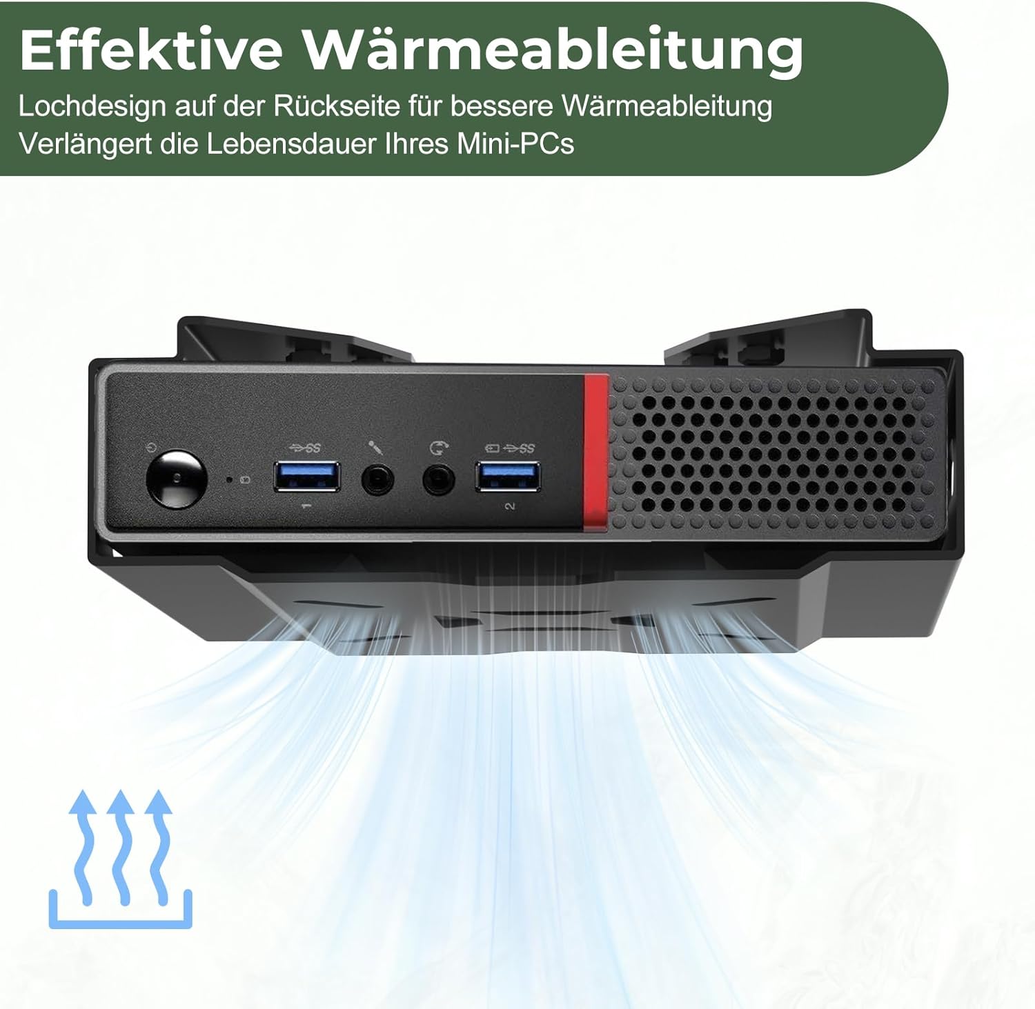 Supporto Mini PC per Lenovo ThinkCentre M600-M910Q - immagine 5