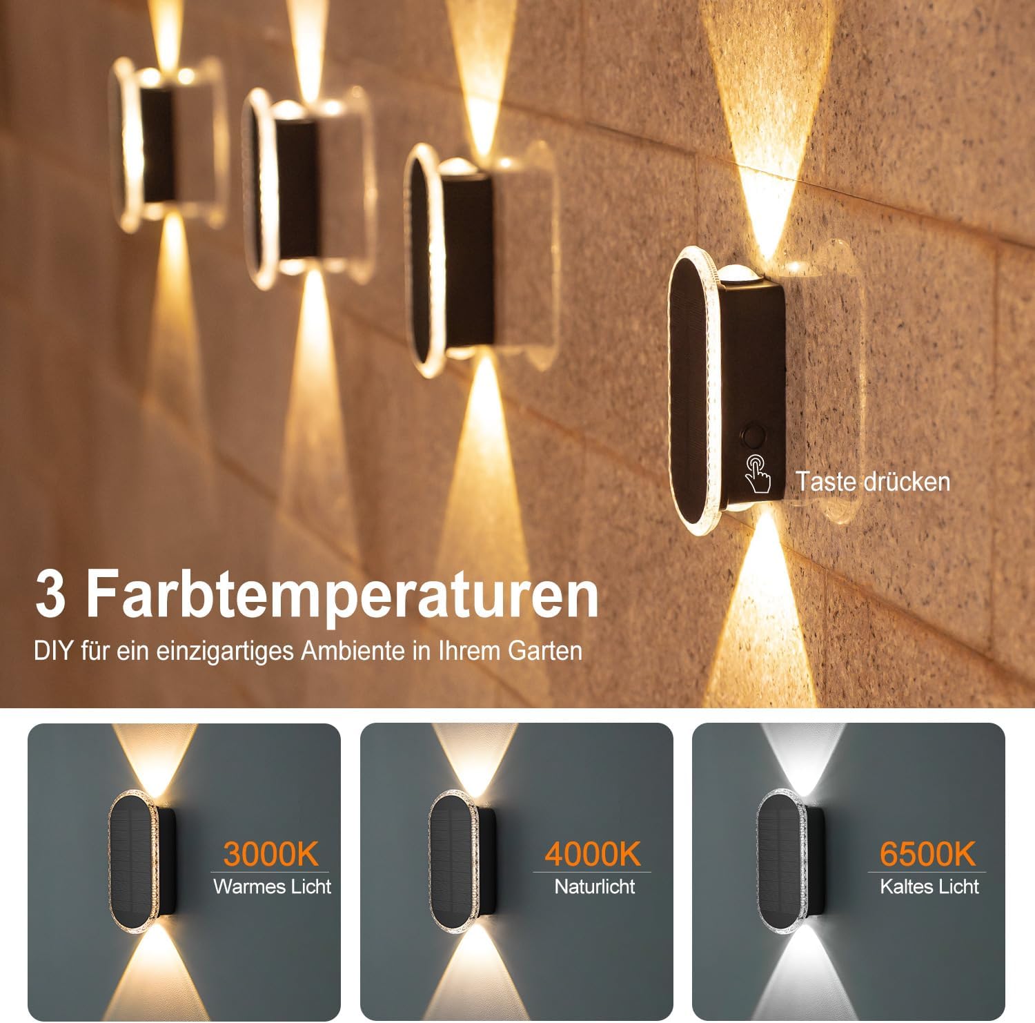 ELLASAY Lampada solare da esterno - immagine 3