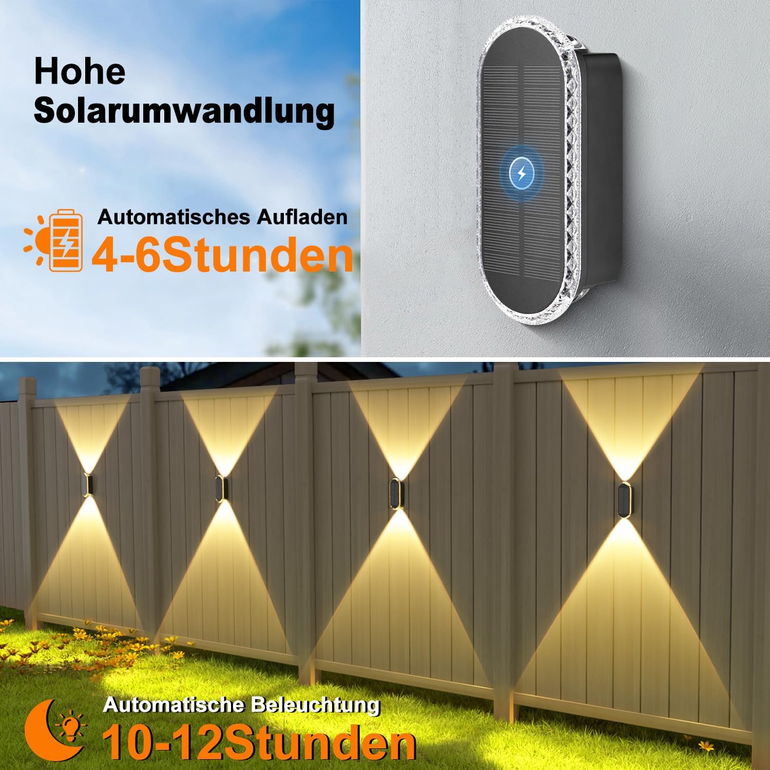 ELLASAY Lampada solare da esterno - immagine 4