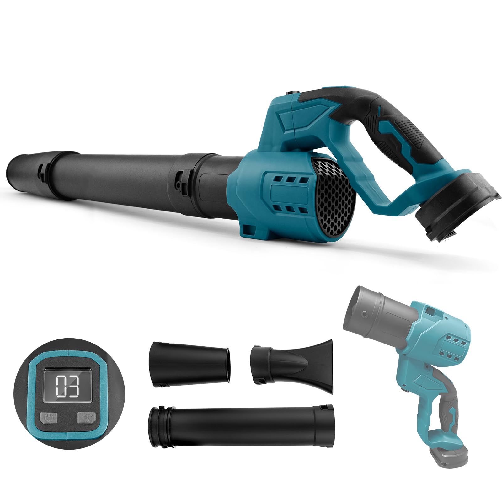 Soffiatore a Batteria per Foglie e Giardino