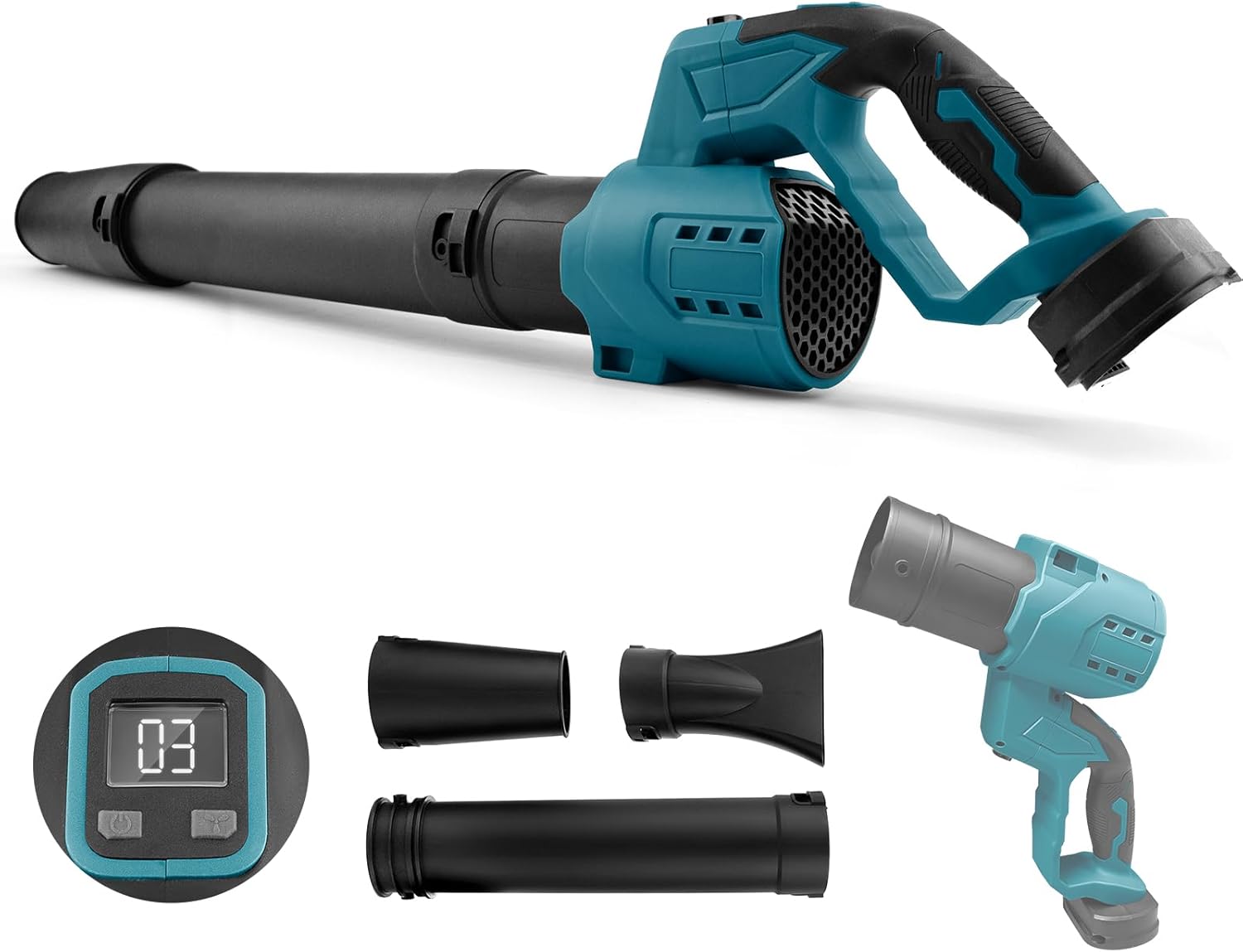 Soffiatore a Batteria per Foglie e Giardino - immagine 1