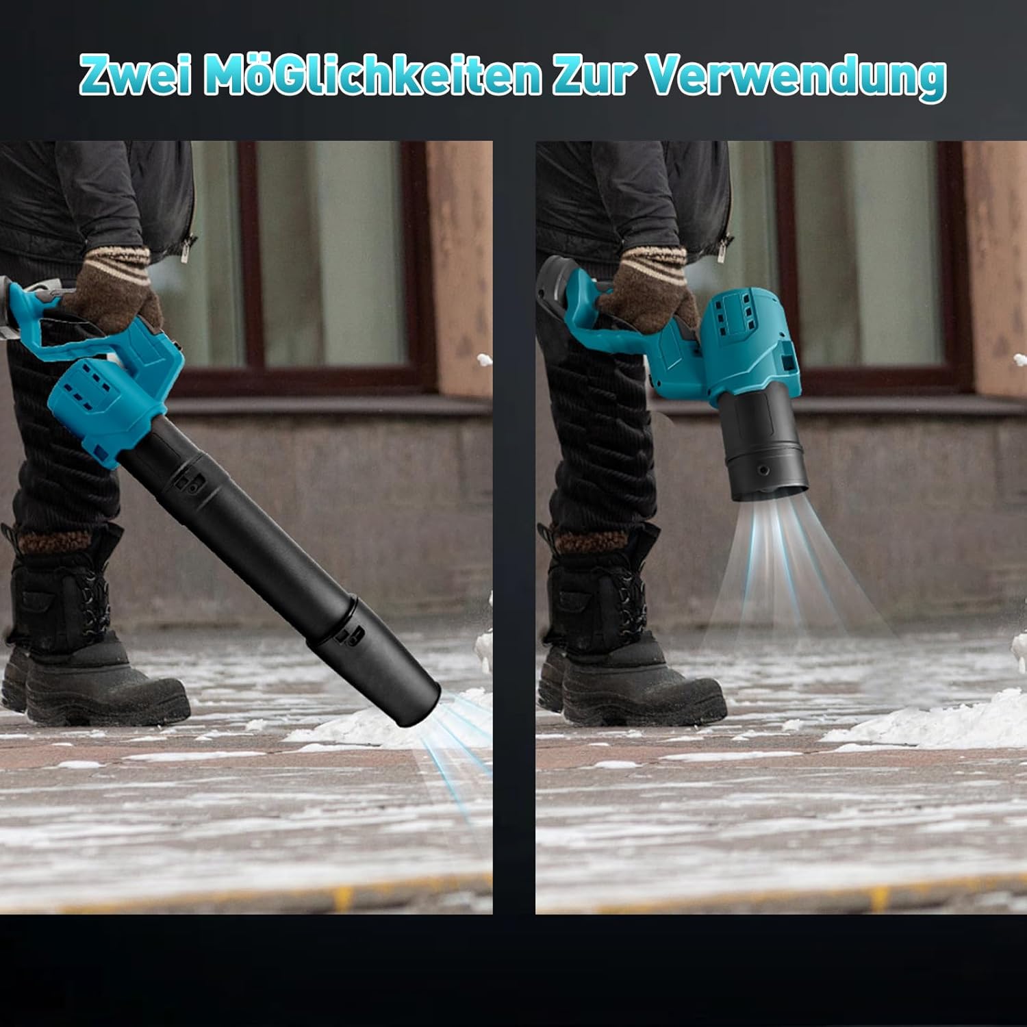 Soffiatore a Batteria per Foglie e Giardino - immagine 2