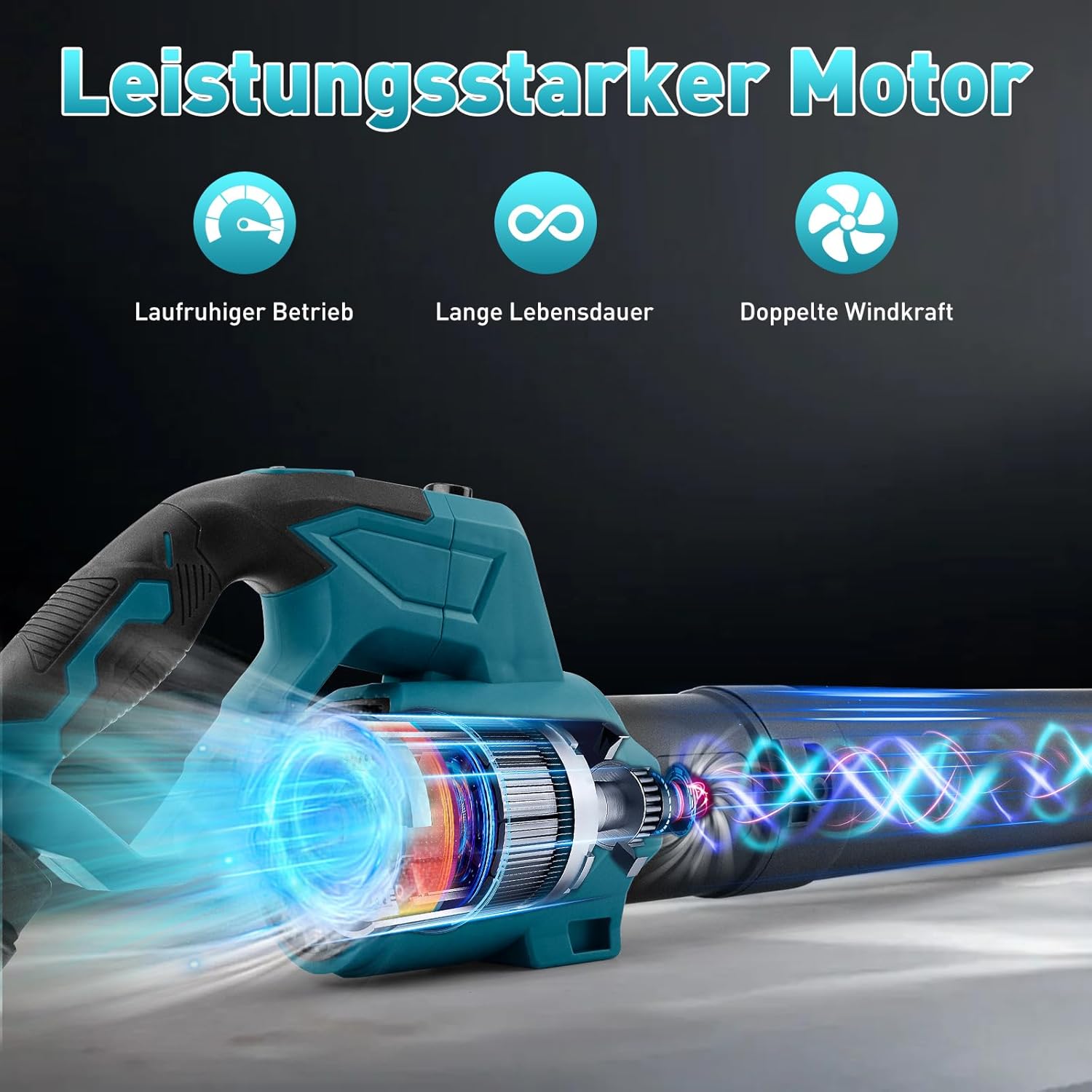 Soffiatore a Batteria per Foglie e Giardino - immagine 4