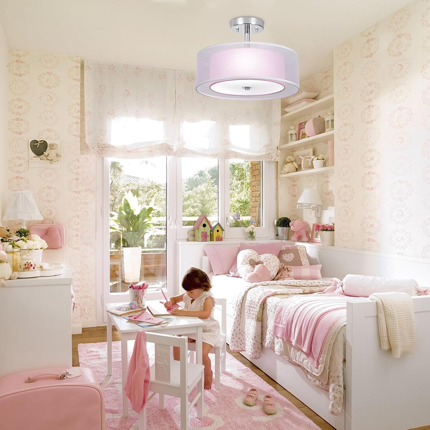 Depuley Plafoniera LED Moderna Rotonda Dimmerabile - immagine 2