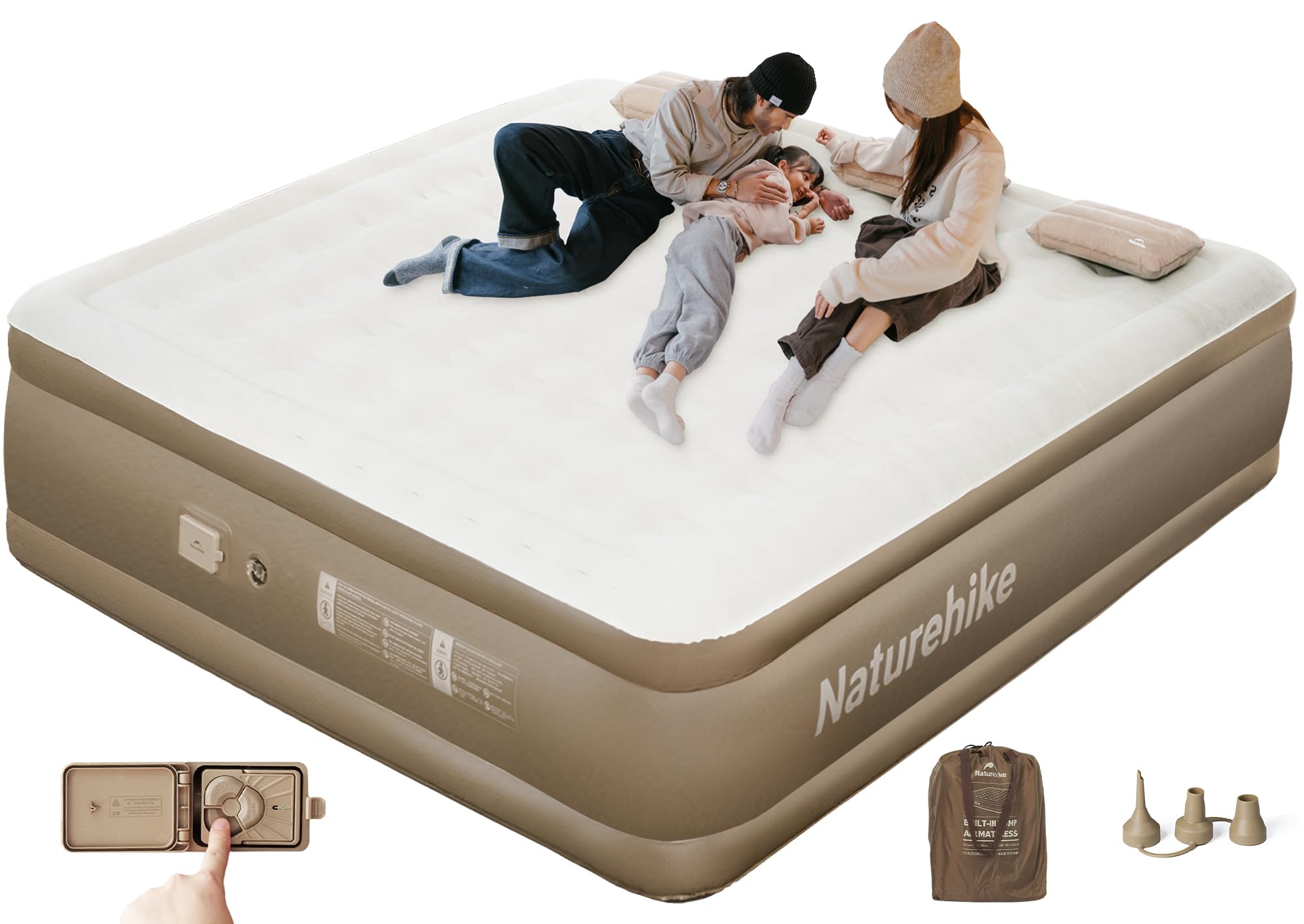 Naturehike Materasso Gonfiabile Triplo 200x180x45cm