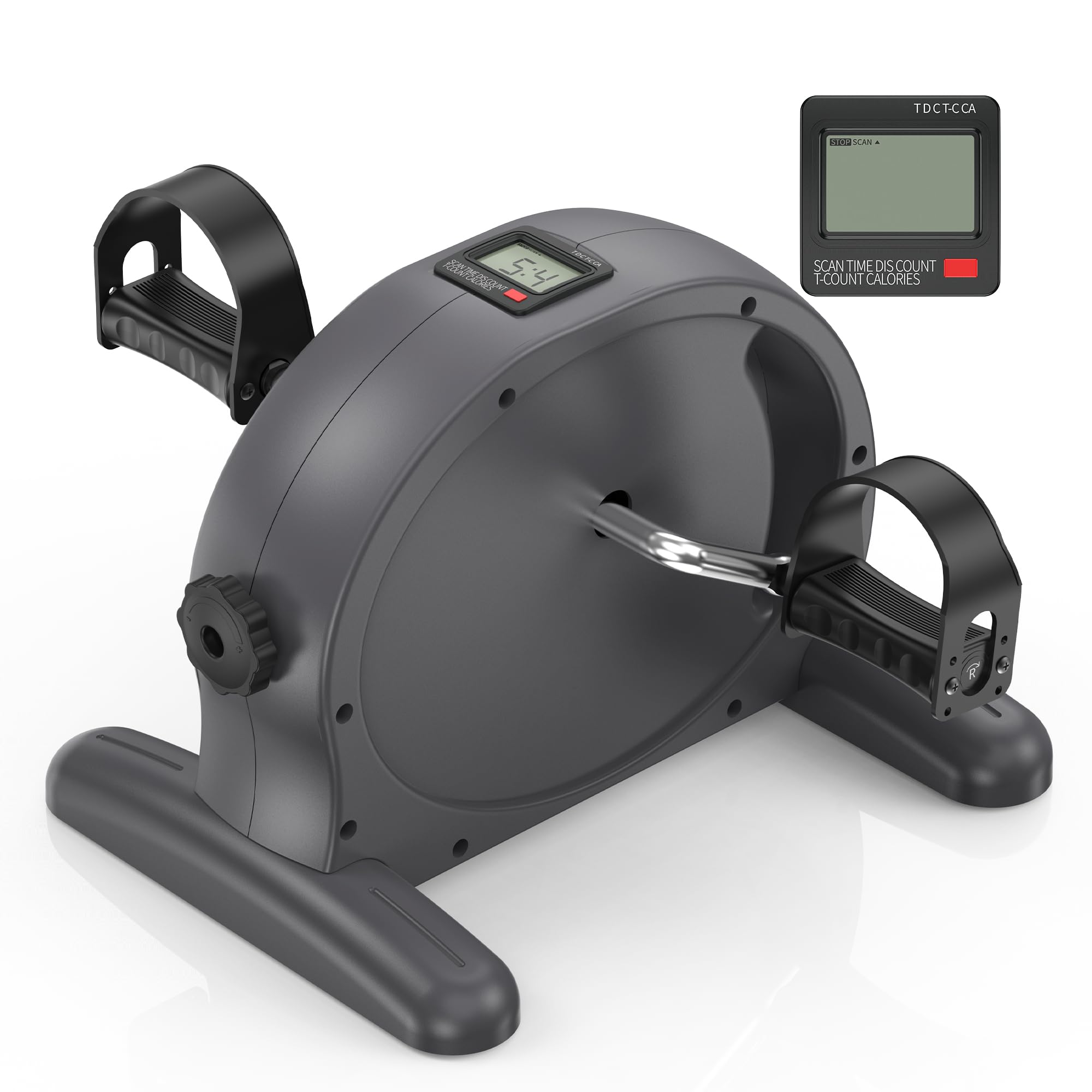 Mini cyclette a pedale, per esercizi di gambe e braccia