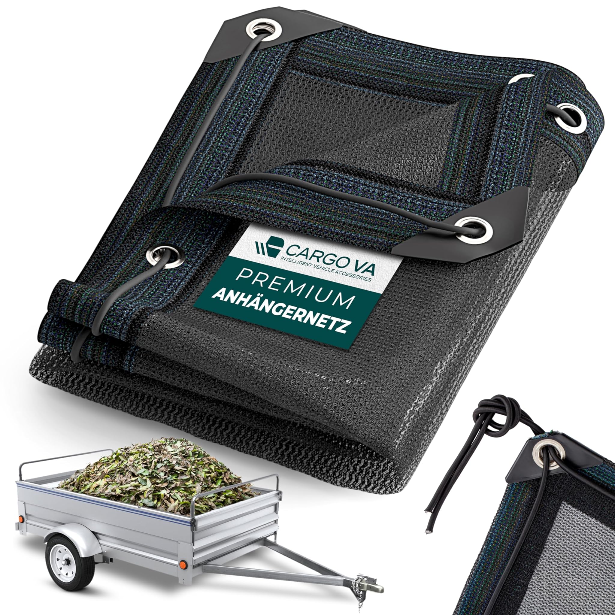 CargoVA® Rete per Rimorchio a Maglia Fine 3,5 x 5 m