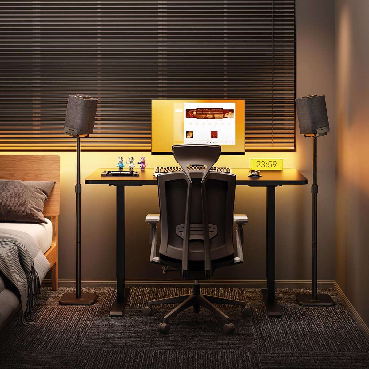 my wall HS34L - 2 Supporti Altoparlanti Regolabili - immagine 2