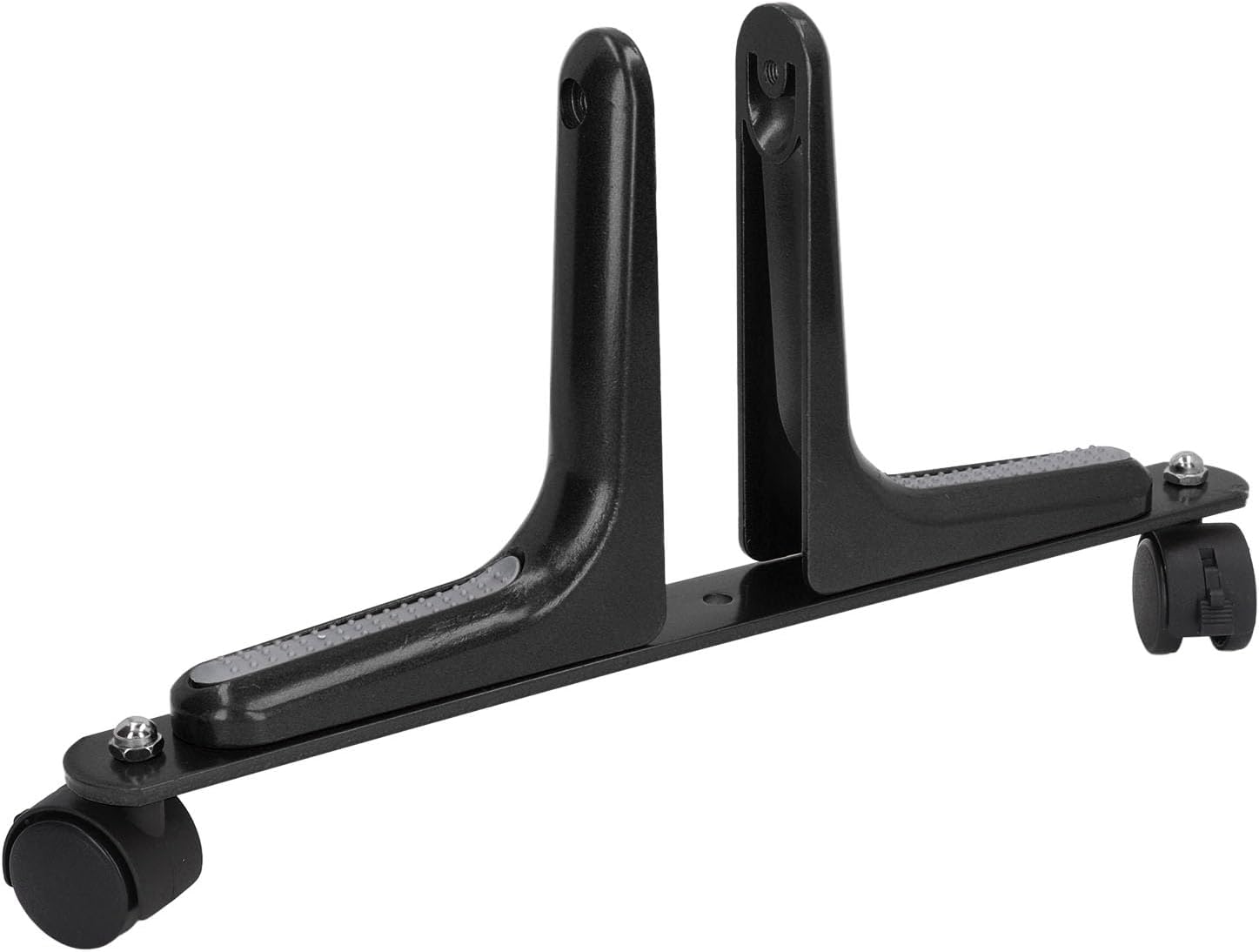 Divisore per Ambiente con Supporto Schermo Regolabile, Nero - immagine 4