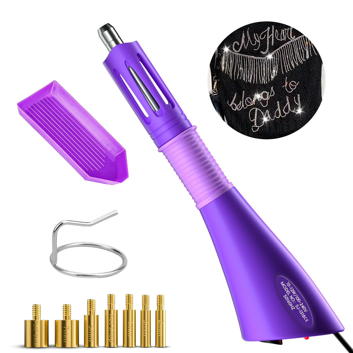 Rcidos Applicatore Strass Hotfix con 7 Punte