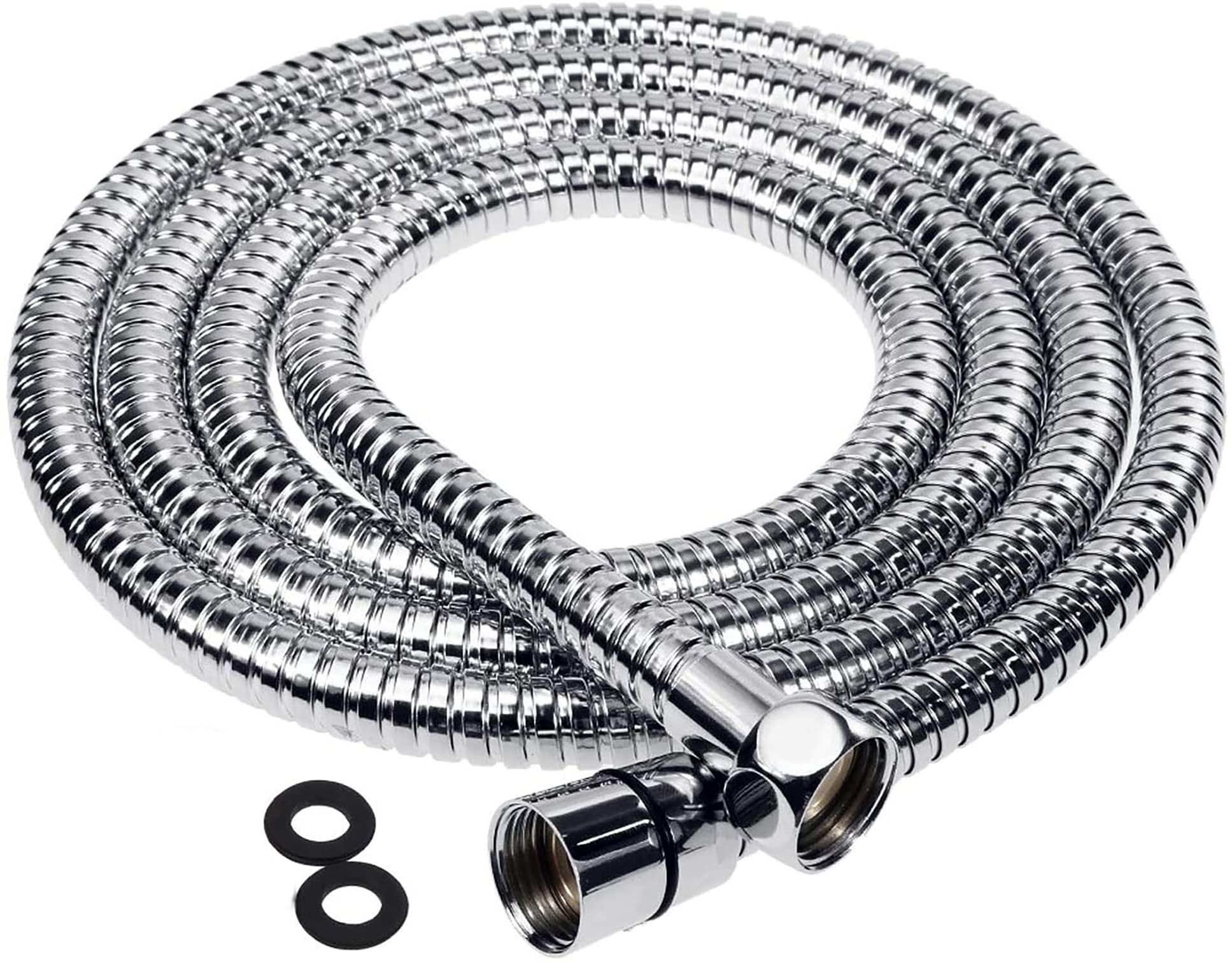 Kippen 5010B1 - Flessibile per Doccia a Singola Aggraffatura. Lunghezza: 200 cm.