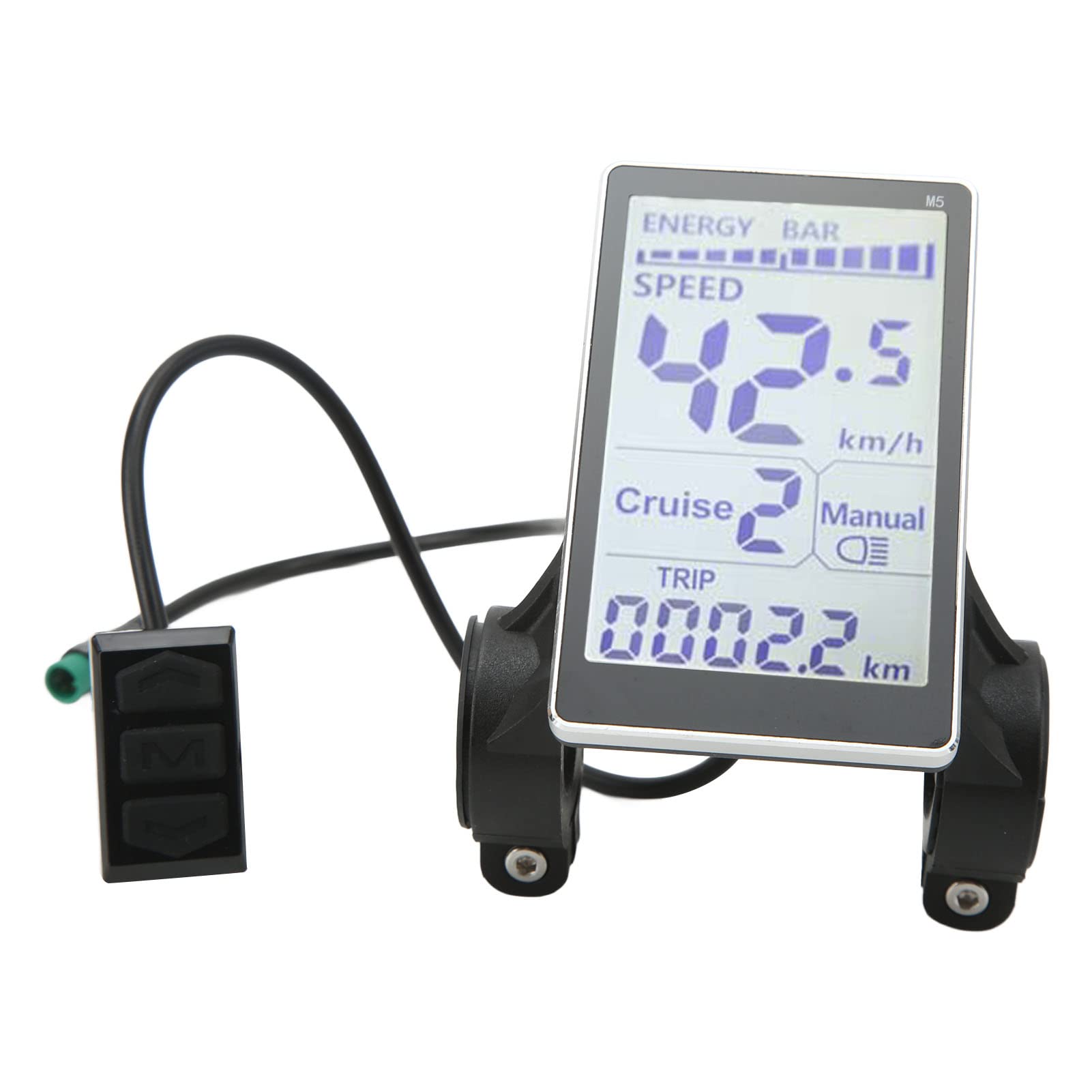 Misuratore M5 per Scooter Elettrico - Display LCD 24-60V