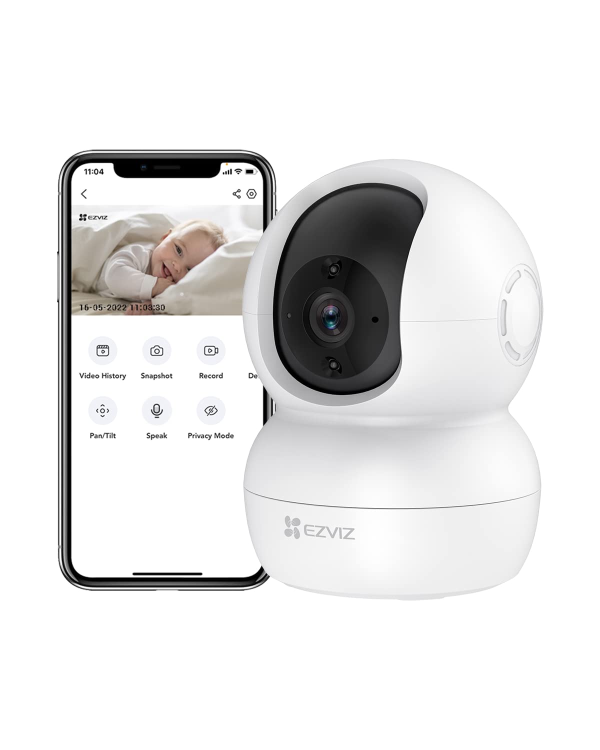 Ezviz TY2 Telecamera da Interno Wifi 1080p