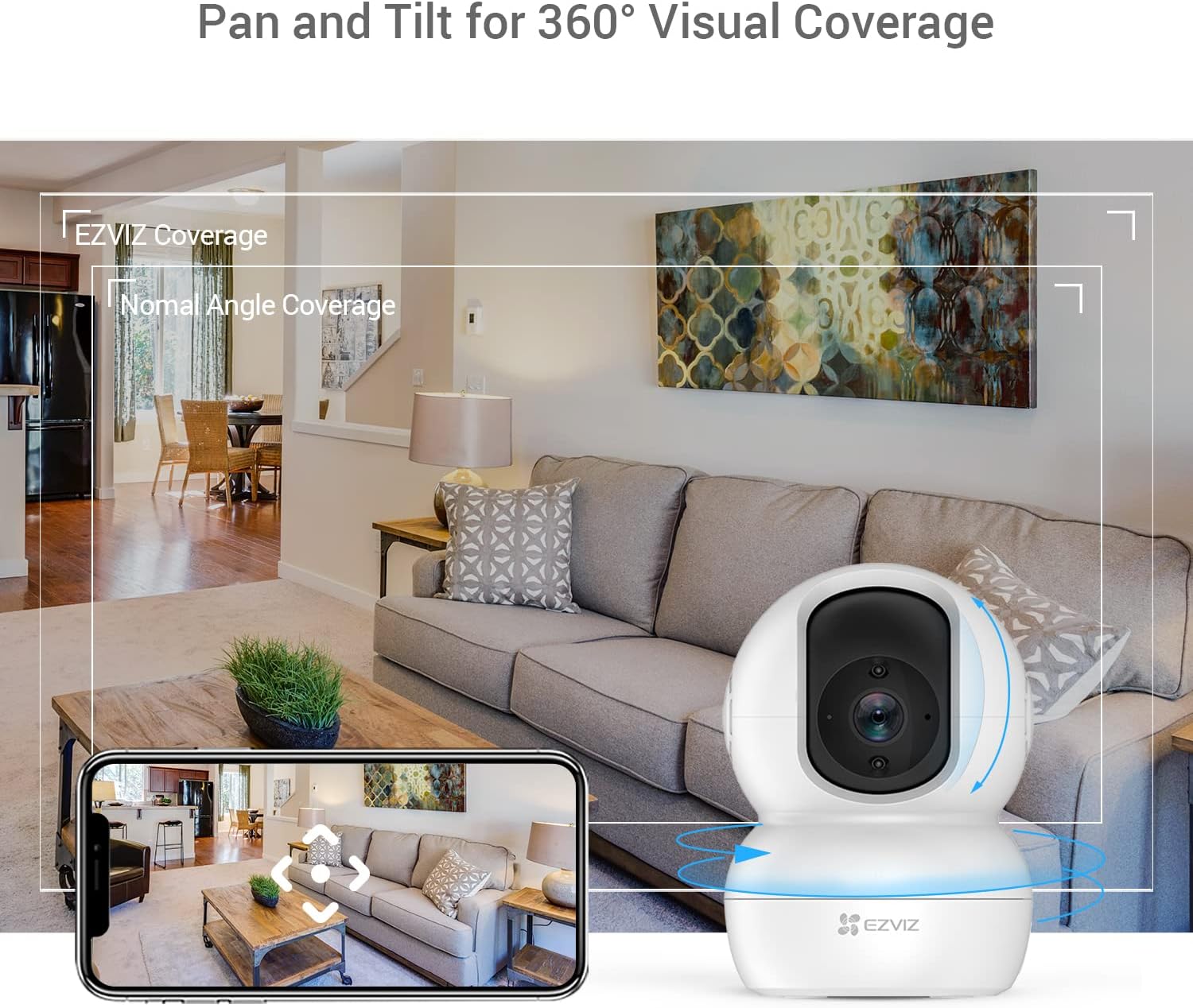 Ezviz TY2 Telecamera da Interno Wifi 1080p - immagine 3