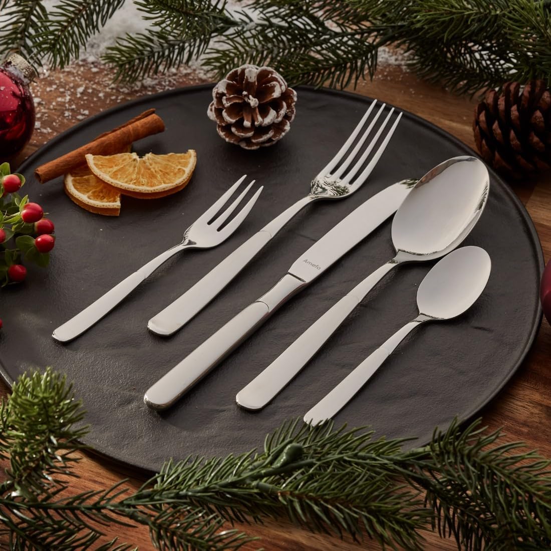 Amefa SATINA Set Posate 60 Pezzi per 12 Persone - immagine 6