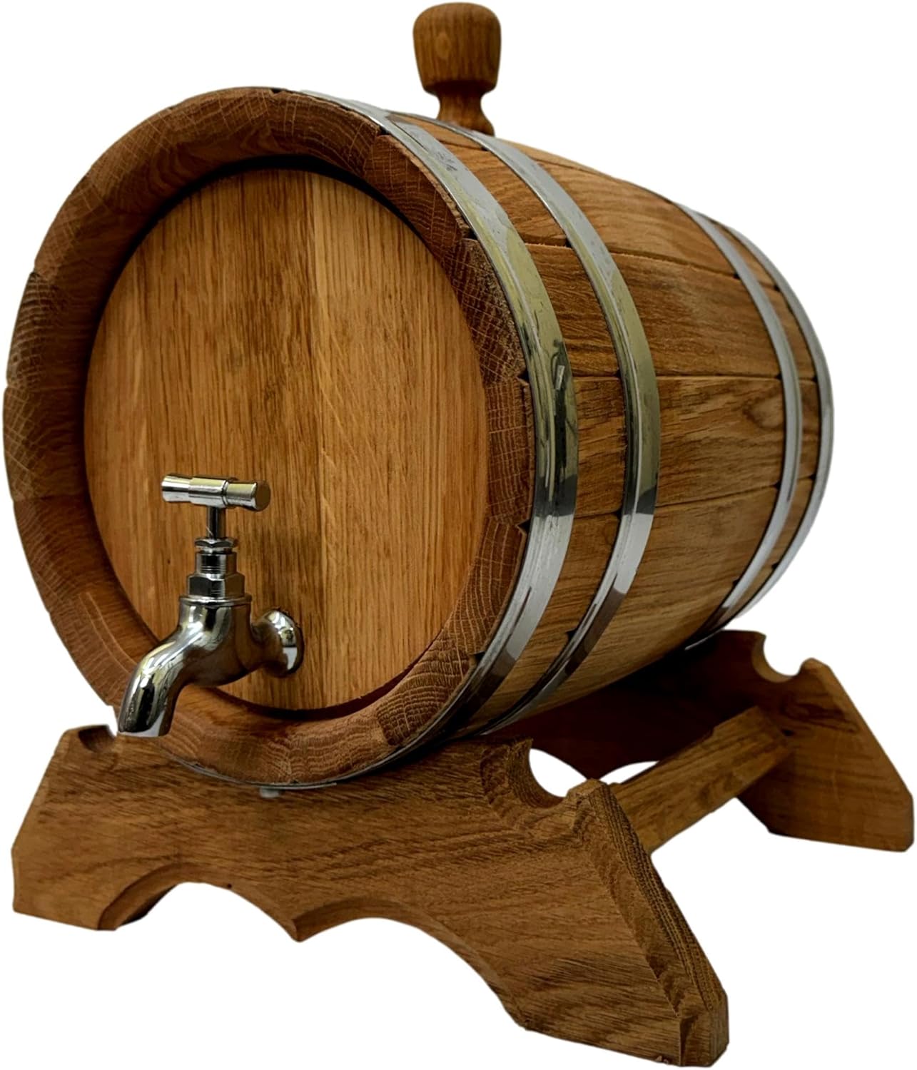 Botte in Legno di Rovere con Rubinetto 6 Litri