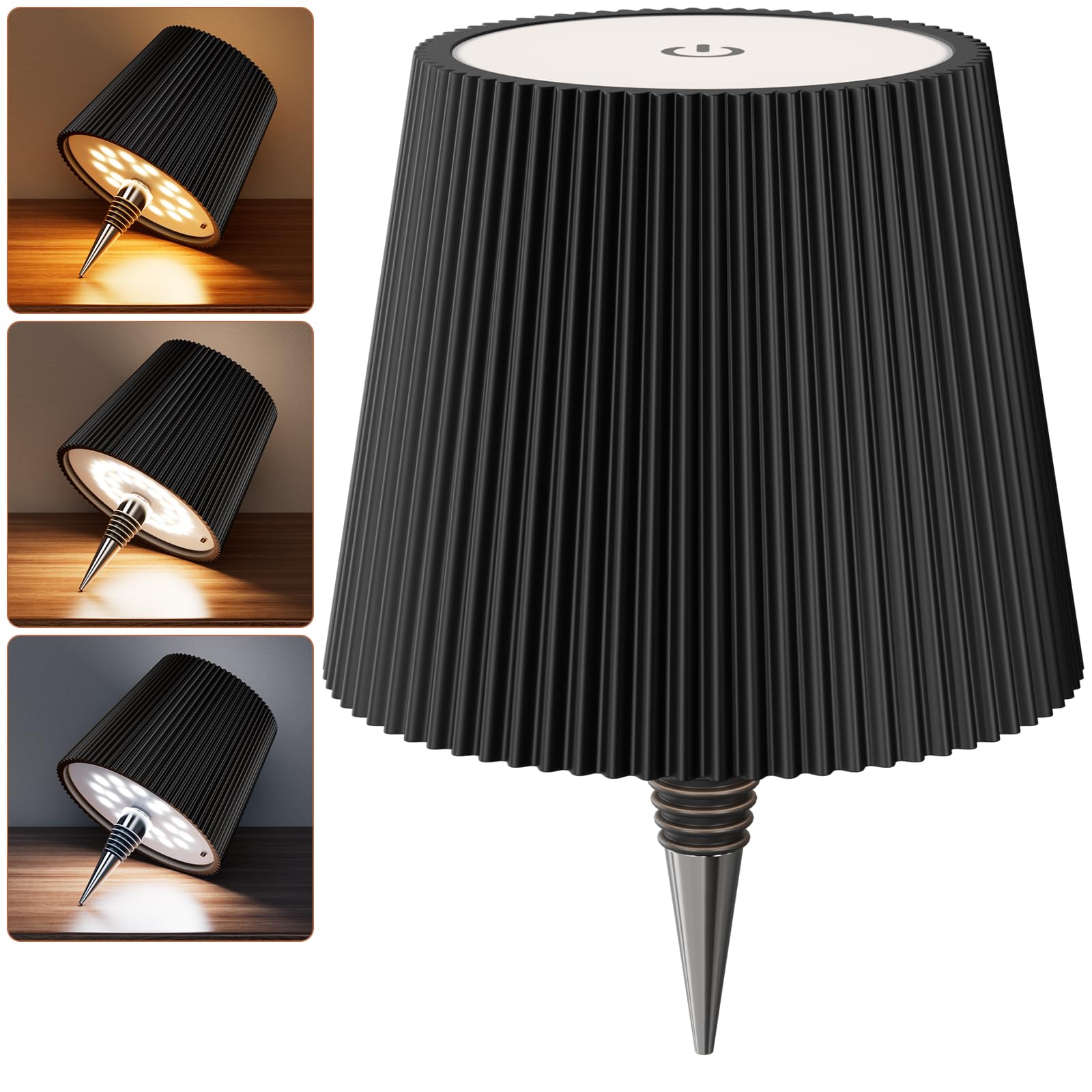 Nulmvic Lampada per Bottiglia LED Ricaricabile 5200mAh