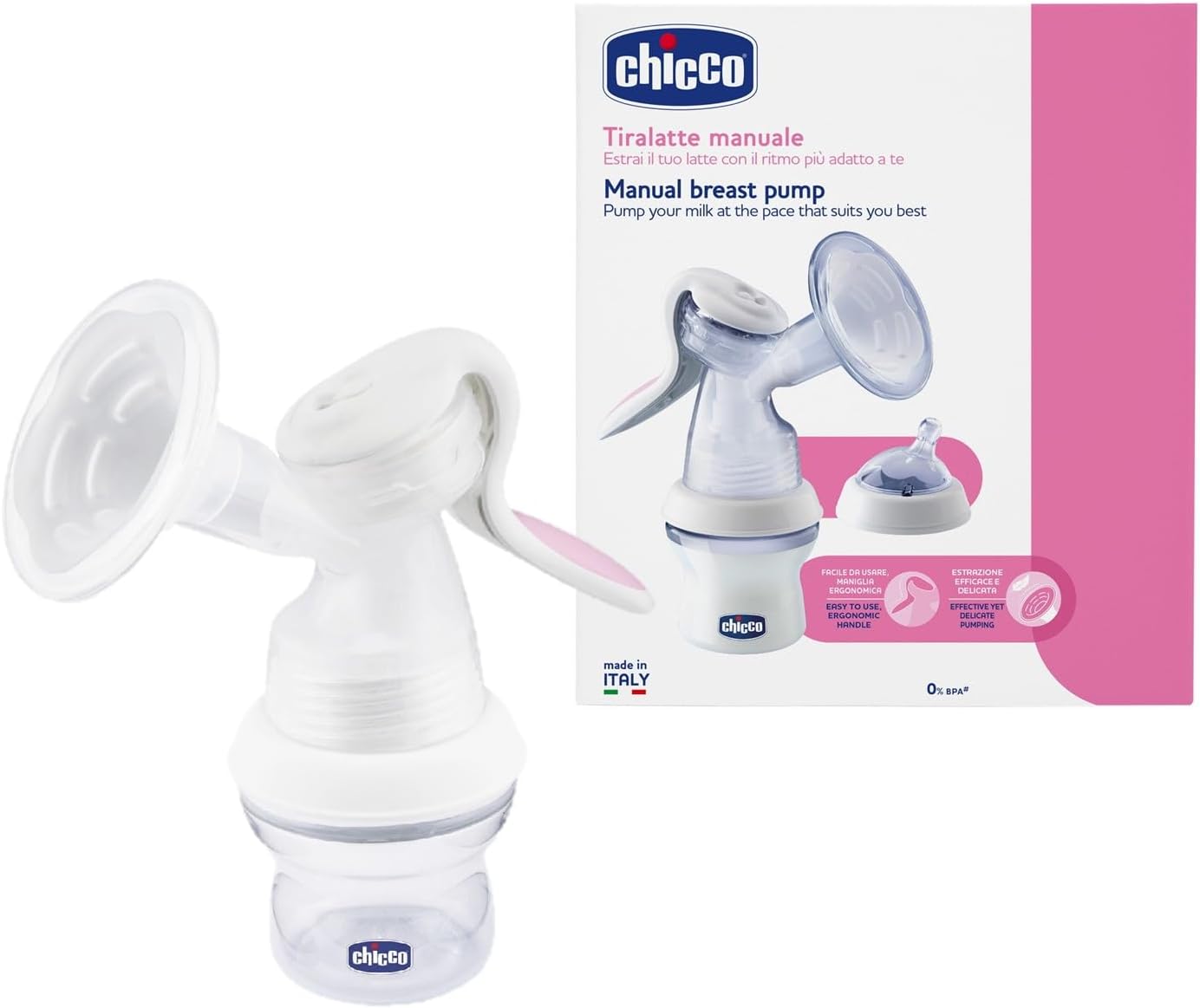 Chicco Natural Feeling Tiralatte Manuale - immagine 1