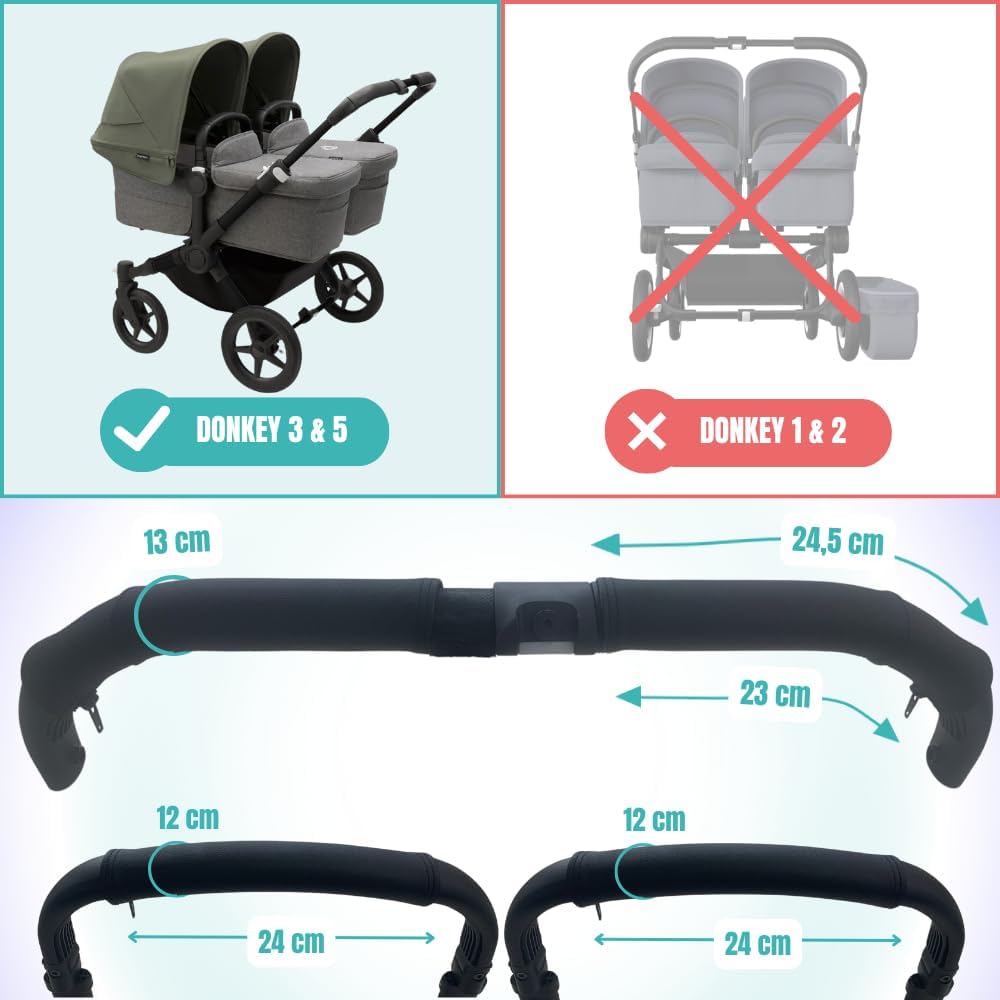 Protec Tif - Custodie in ecopelle per Bugaboo Donkey - immagine 3