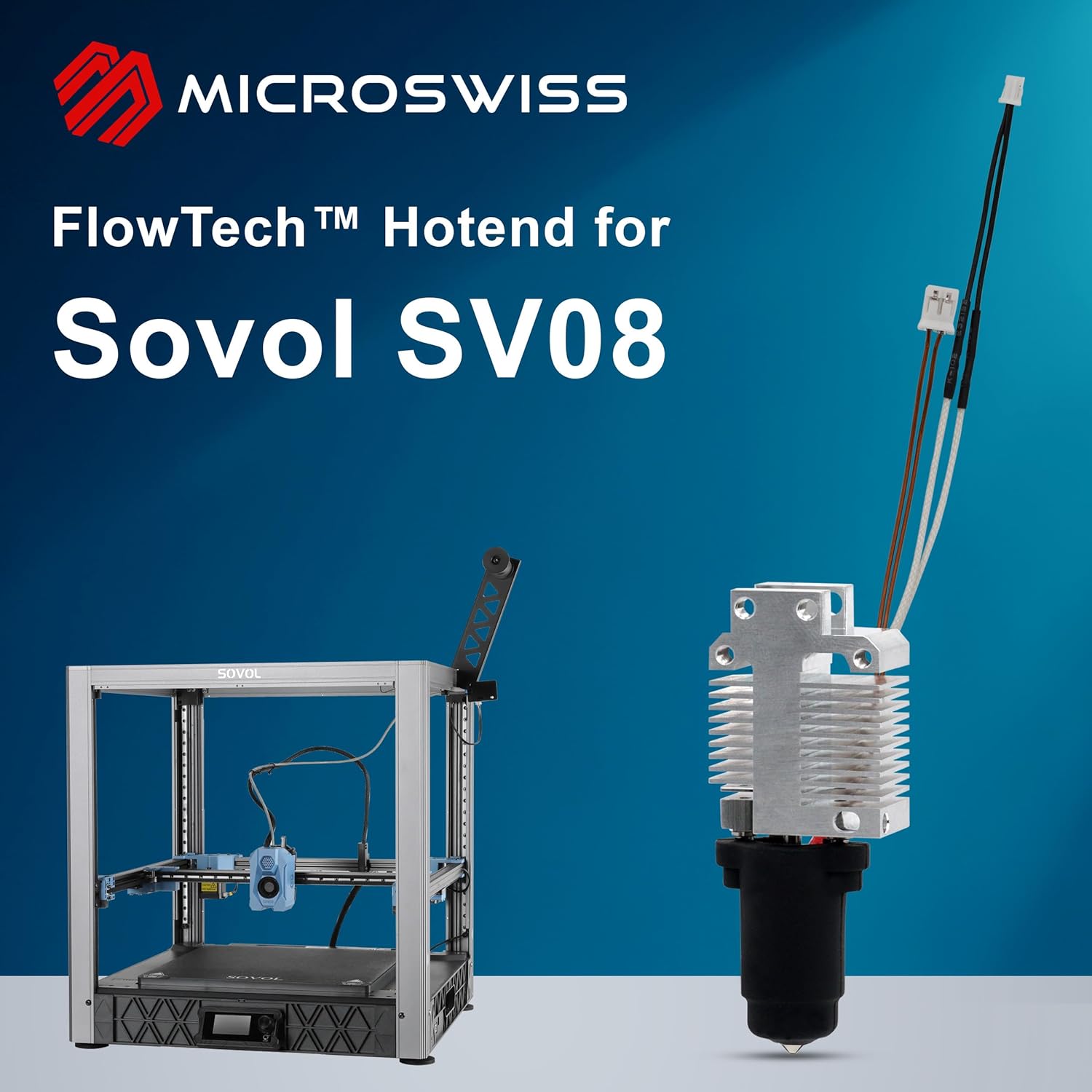 FlowTech Hotend per Sovol SV08 - immagine 2