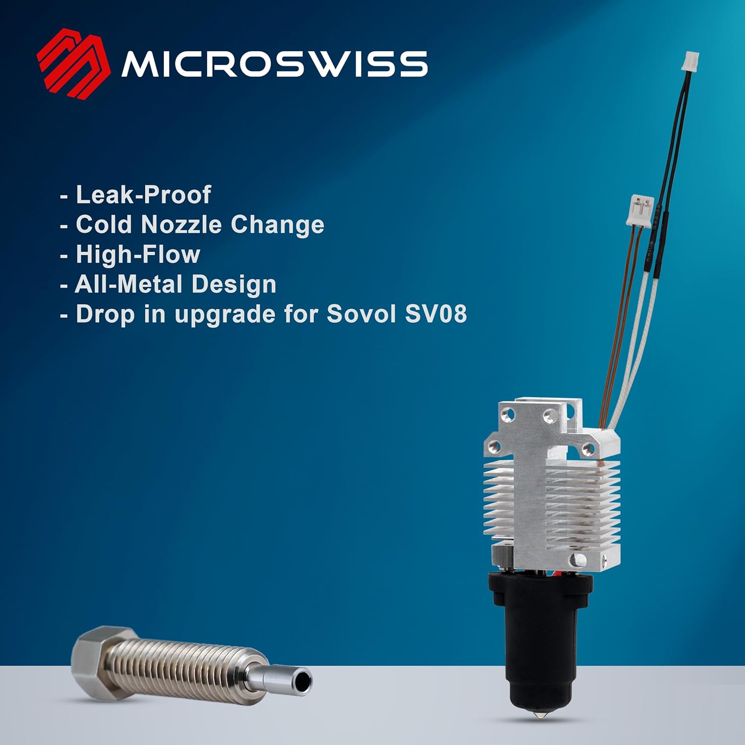 FlowTech Hotend per Sovol SV08 - immagine 3