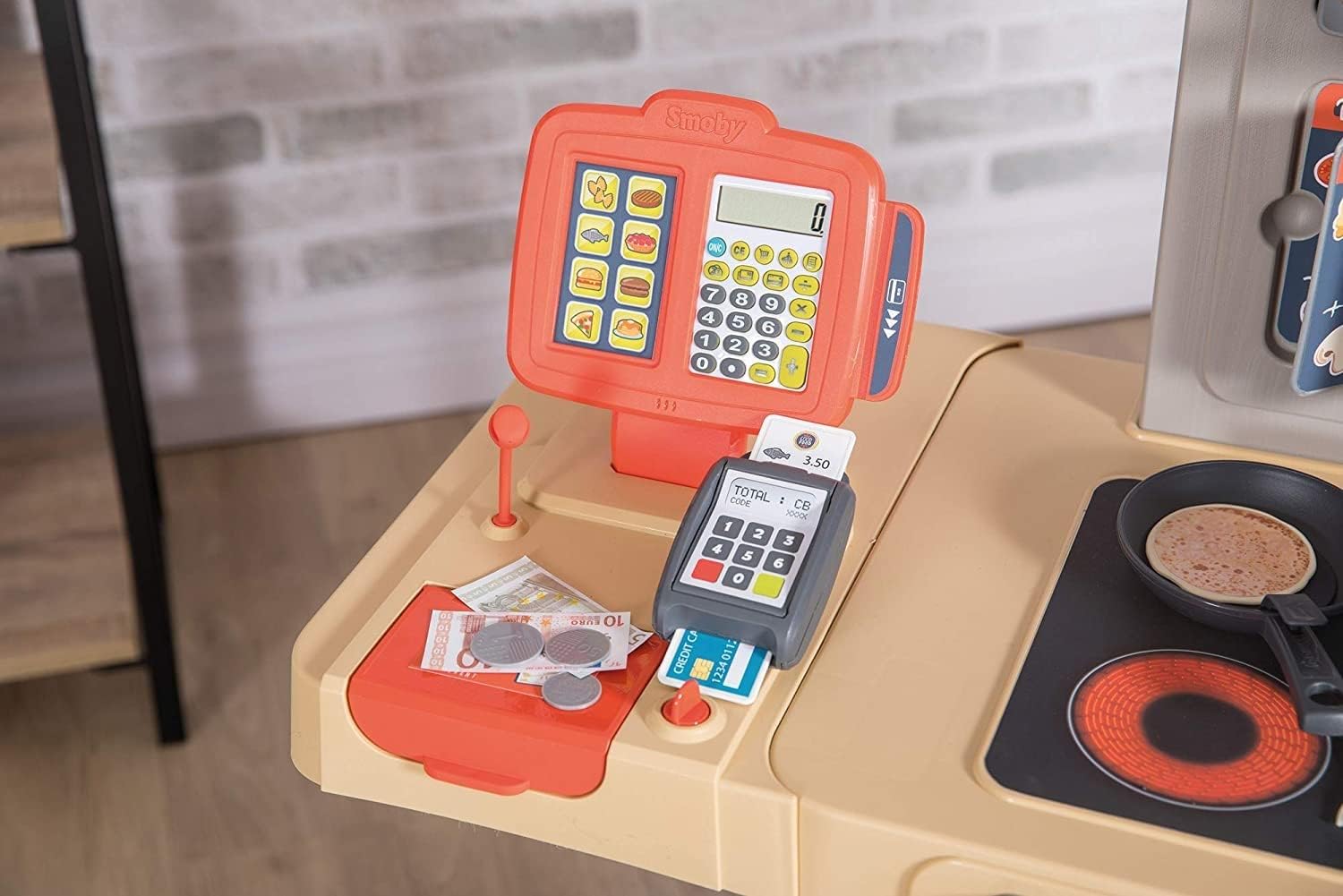 Smoby Chef Corner Restaurant - 70 Accessori Inclusi - immagine 6