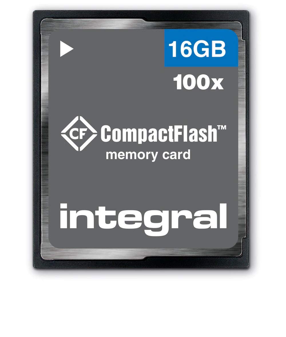 Integral Memory - Scheda di memoria CompactFlash da 16 GB