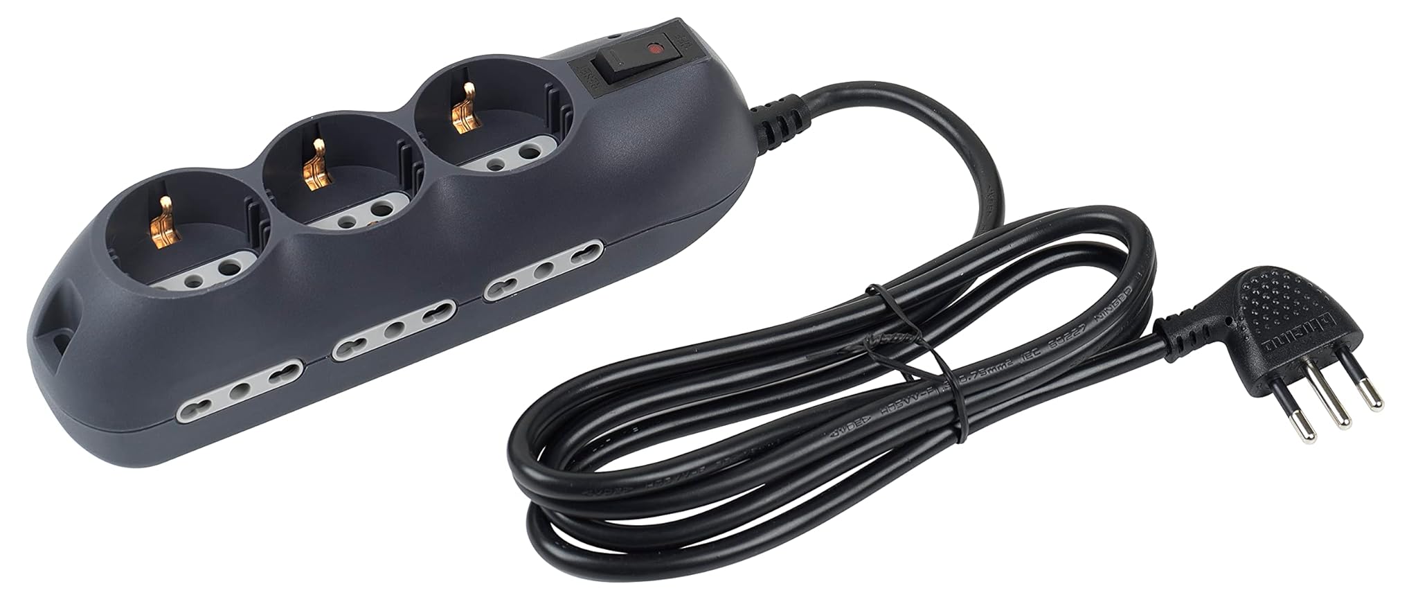 Bticino Ciabatta Multipresa Elettrica 9 Posti Nera