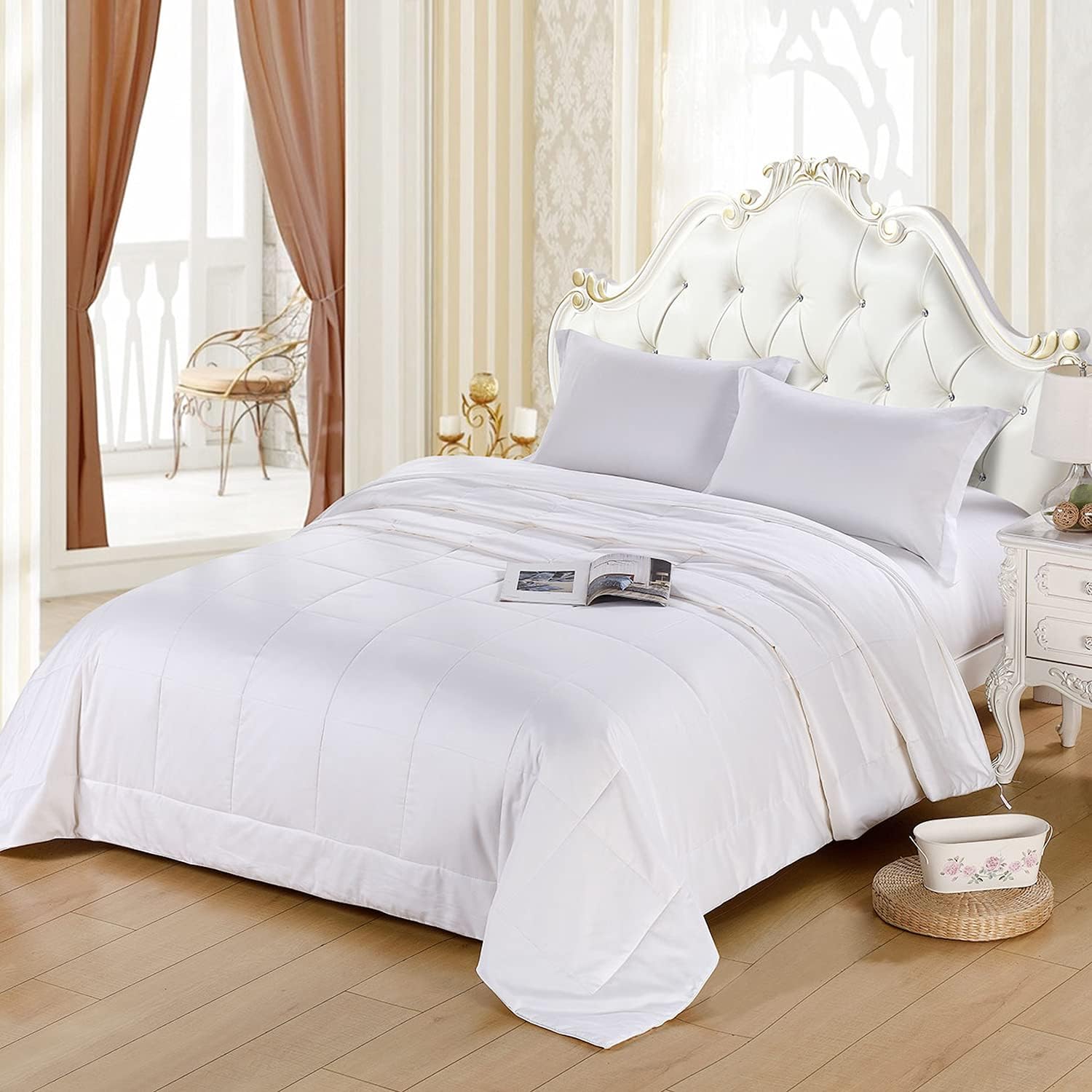 Since Silk Trapunta di Seta 100% Singolo 200gm² - immagine 1