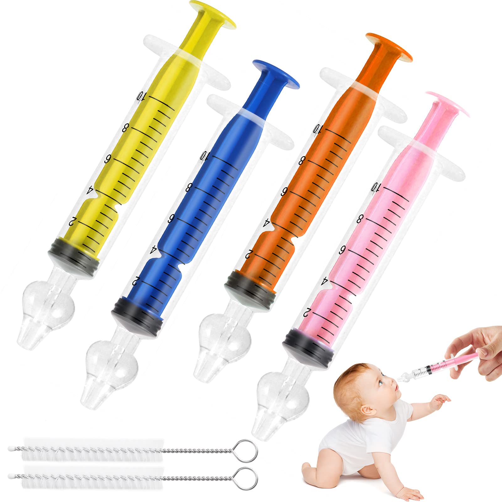 Irrigatore Nasale 4 PCS per Bambini