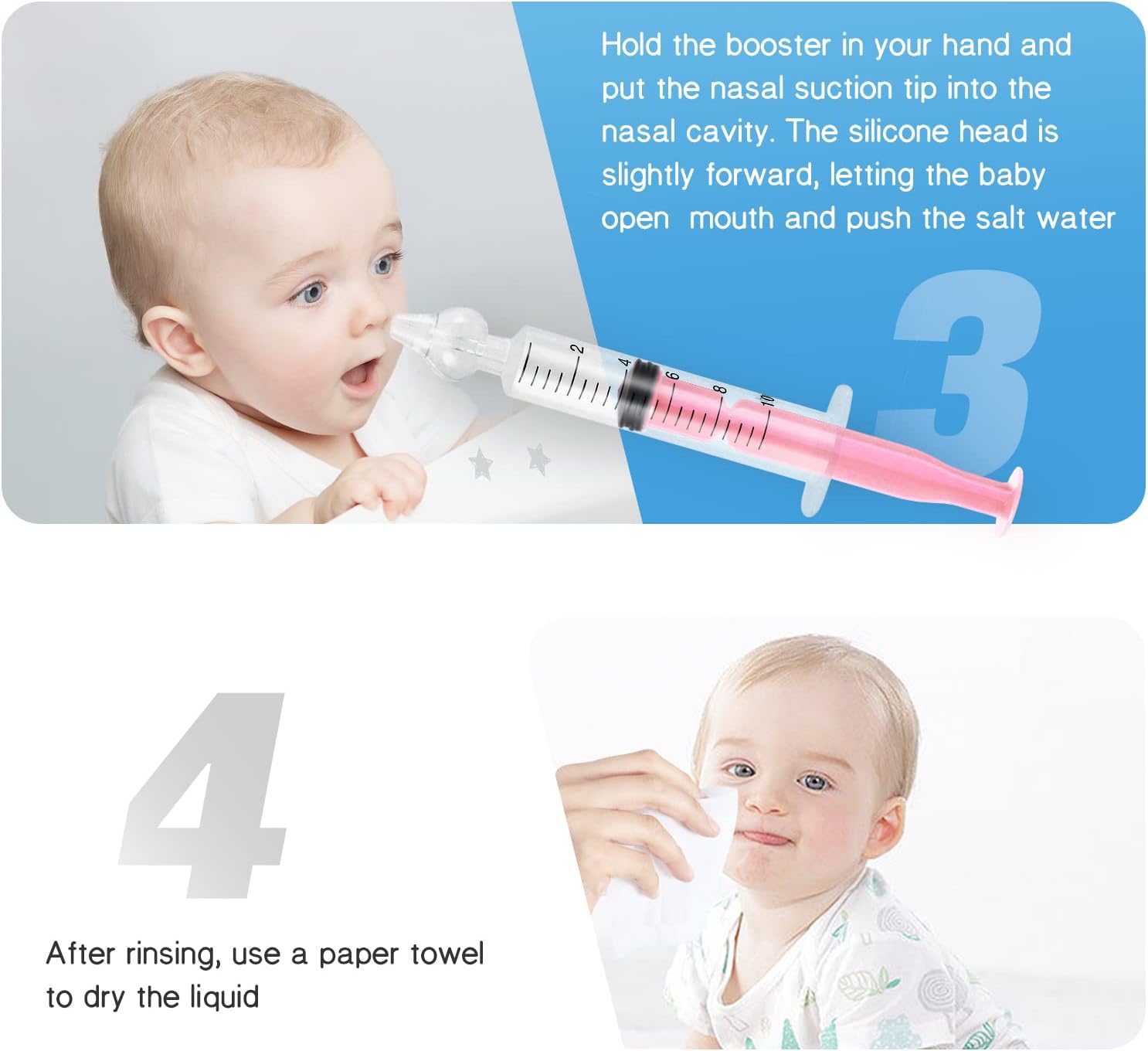 Irrigatore Nasale 4 PCS per Bambini - immagine 5