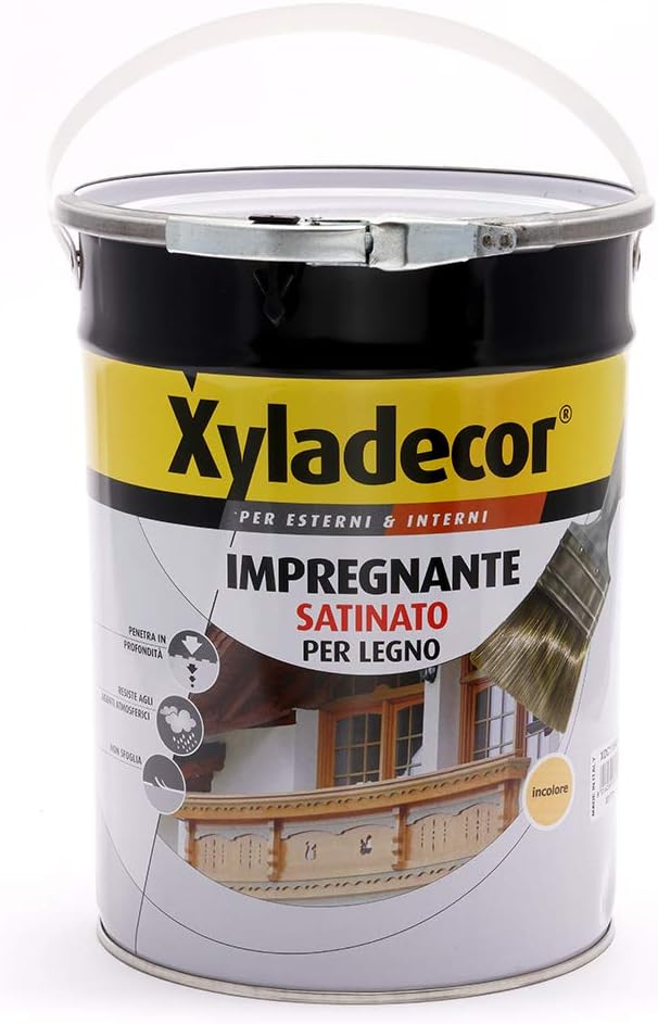 Xyladecor SMALTO IMPREGNANTE LEGNO Incolore 5L - immagine 1