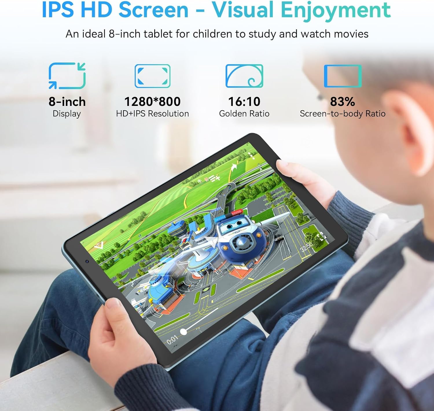 Blackview Tablet Tab 50 8" 4 GB RAM 128 GB Blu - immagine 6