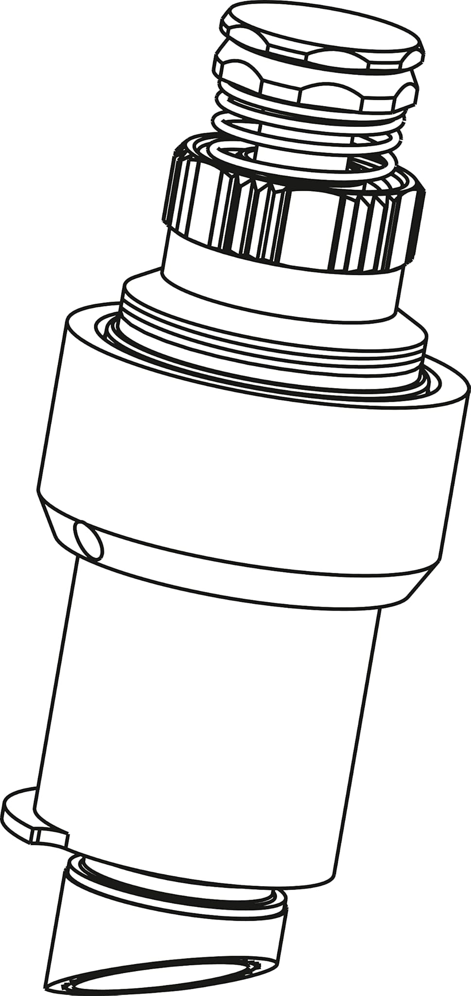 Ideal Standard - Cartuccia per Rubinetteria Forum, Neutro