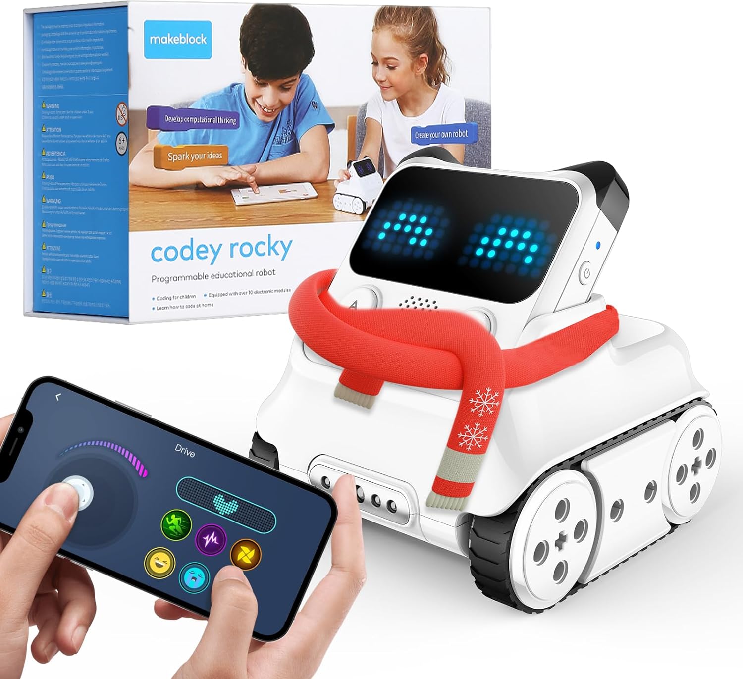 MAKEBLOCK Codey Rocky - Robot Giocattolo Programmabile - immagine 1